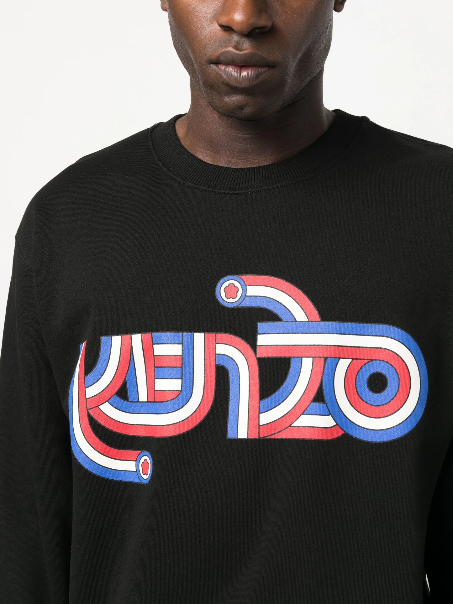 logo-print cotton sweatshirt