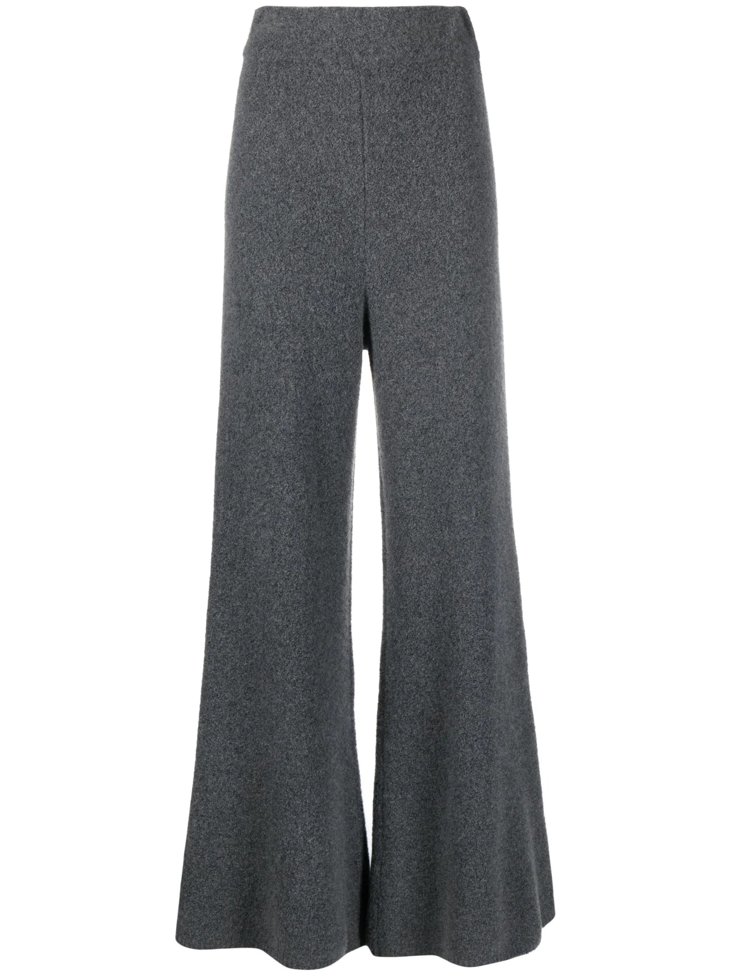 cashmere wide-leg trousers