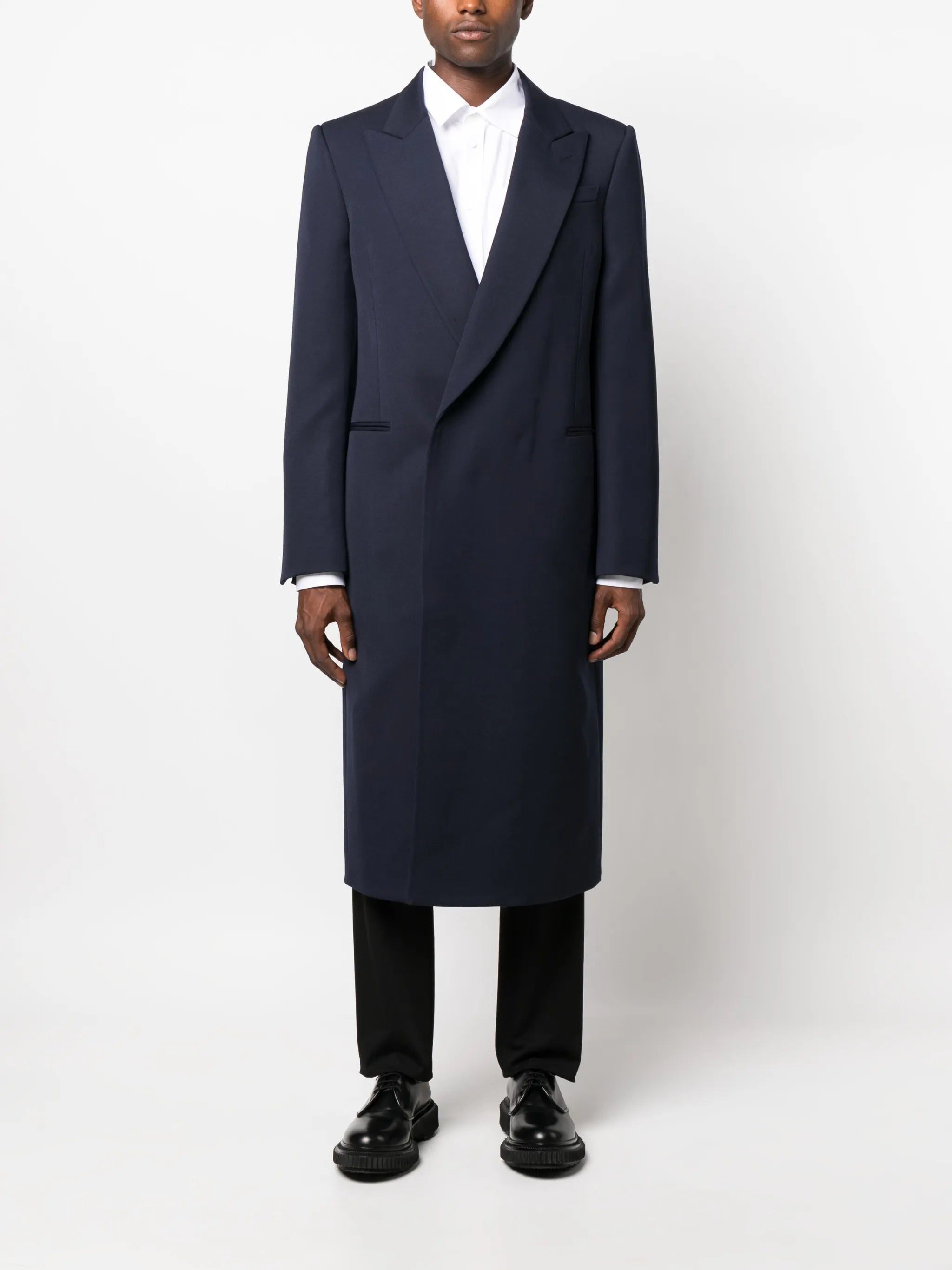 single-breasted coat