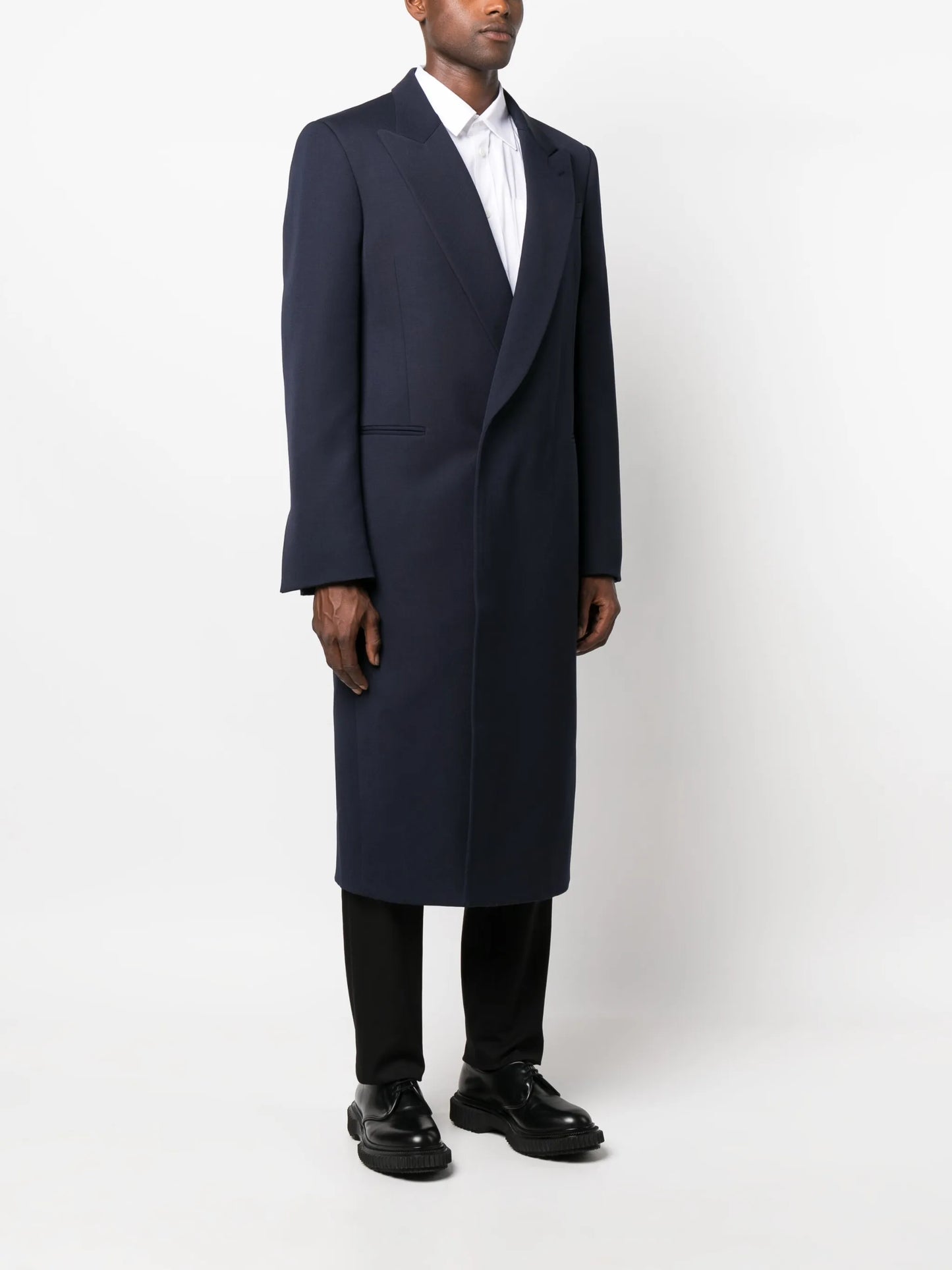 single-breasted coat
