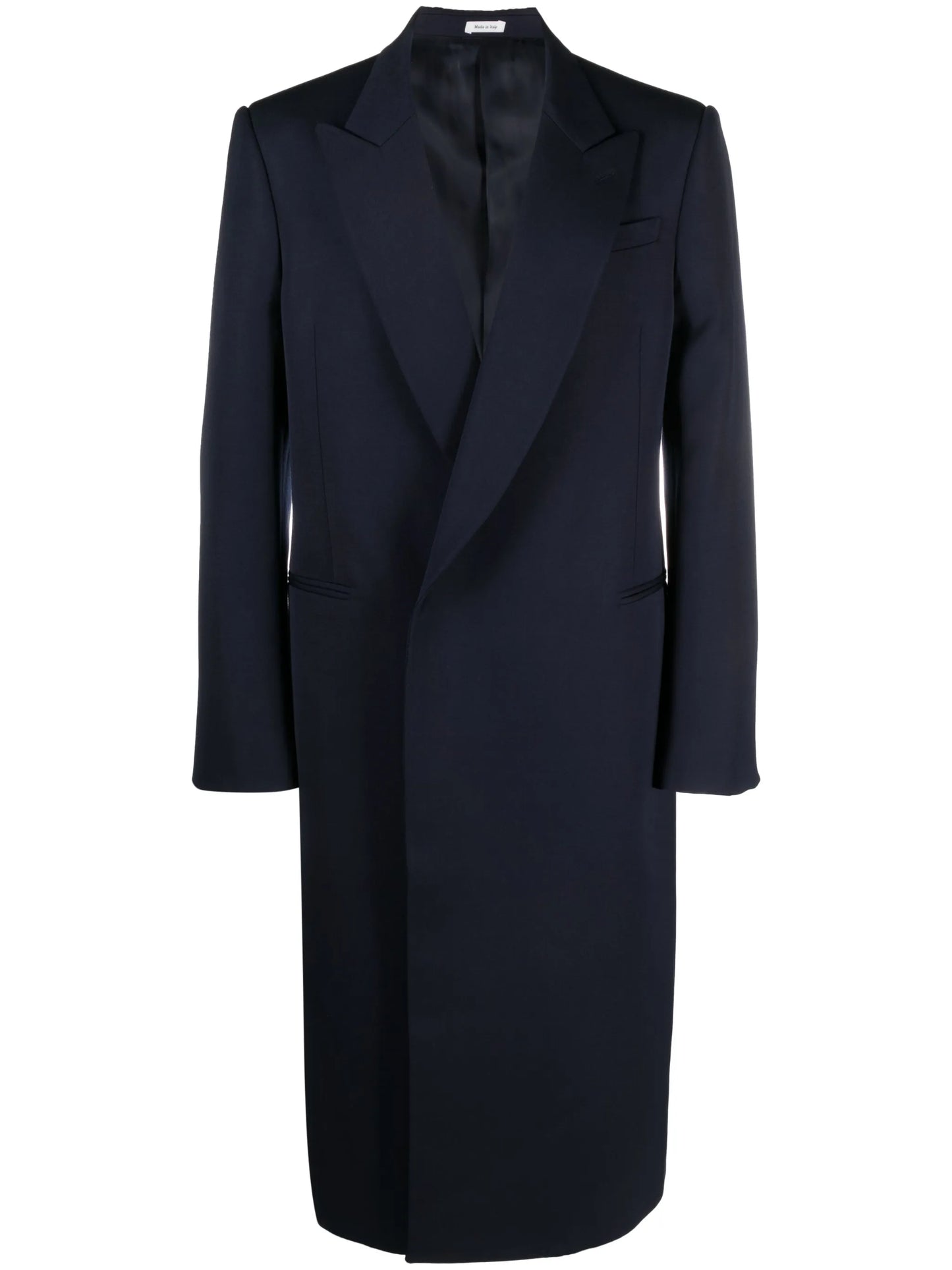 single-breasted coat