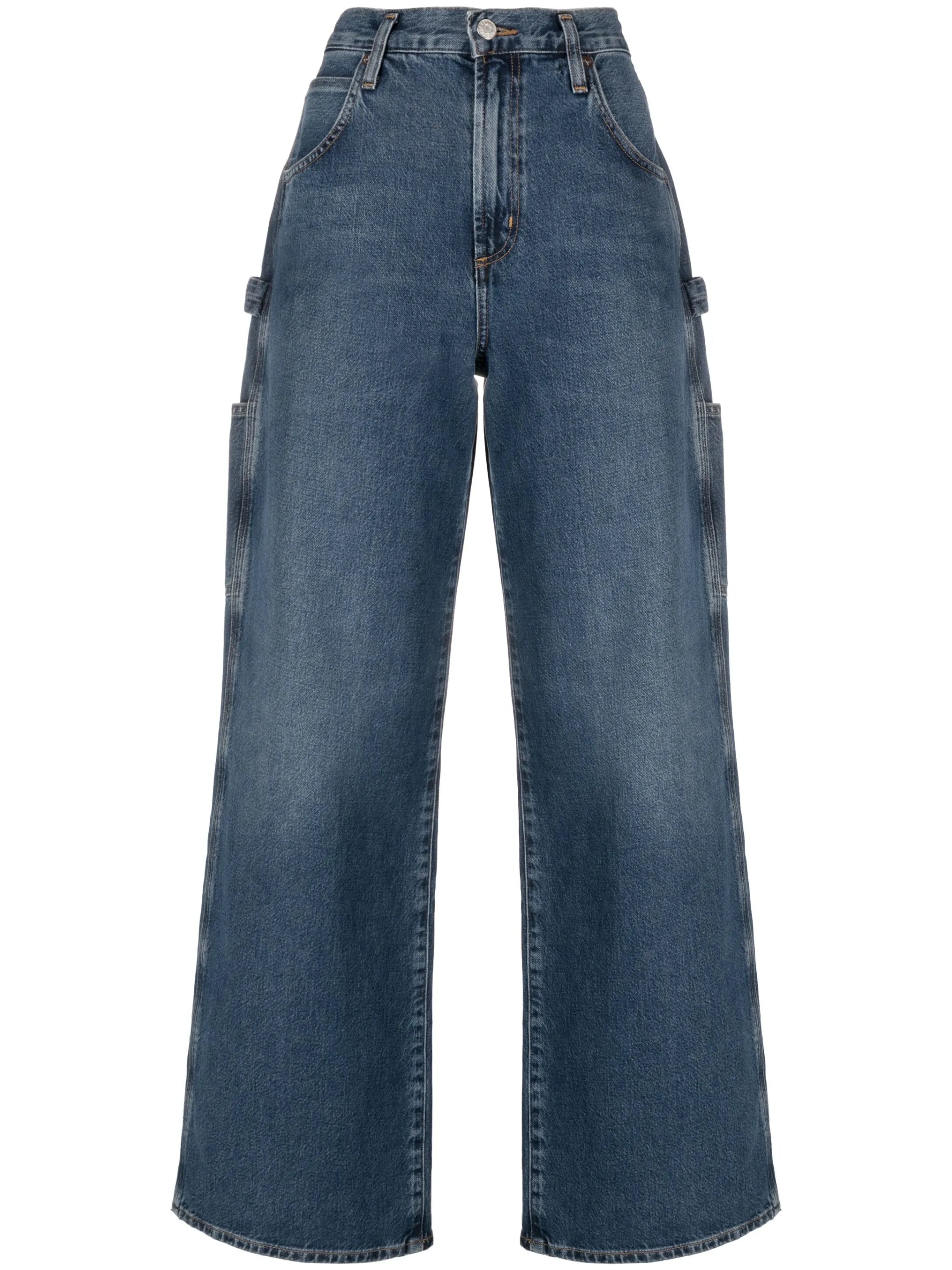 wide-leg jeans