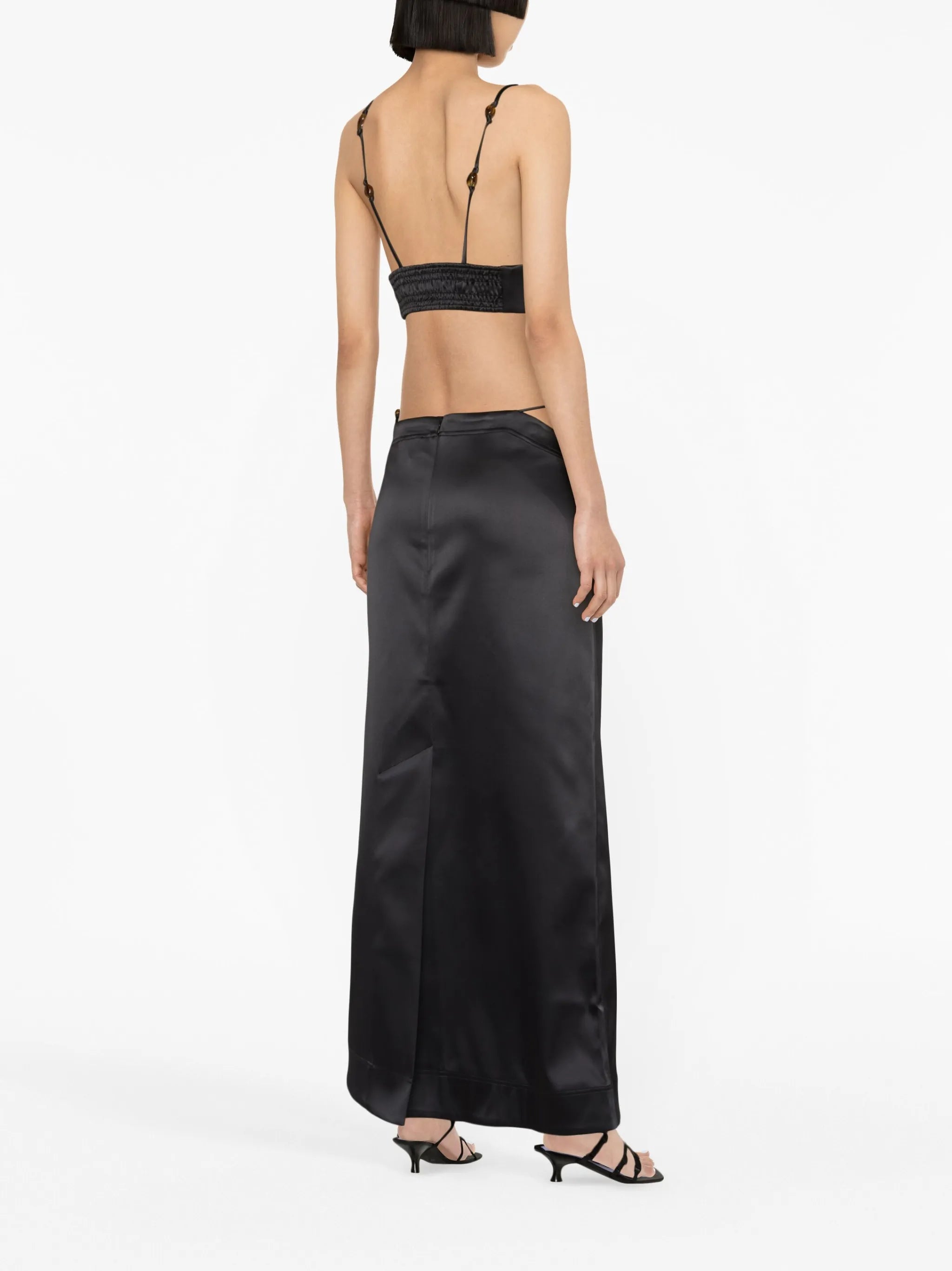 satin bralette top