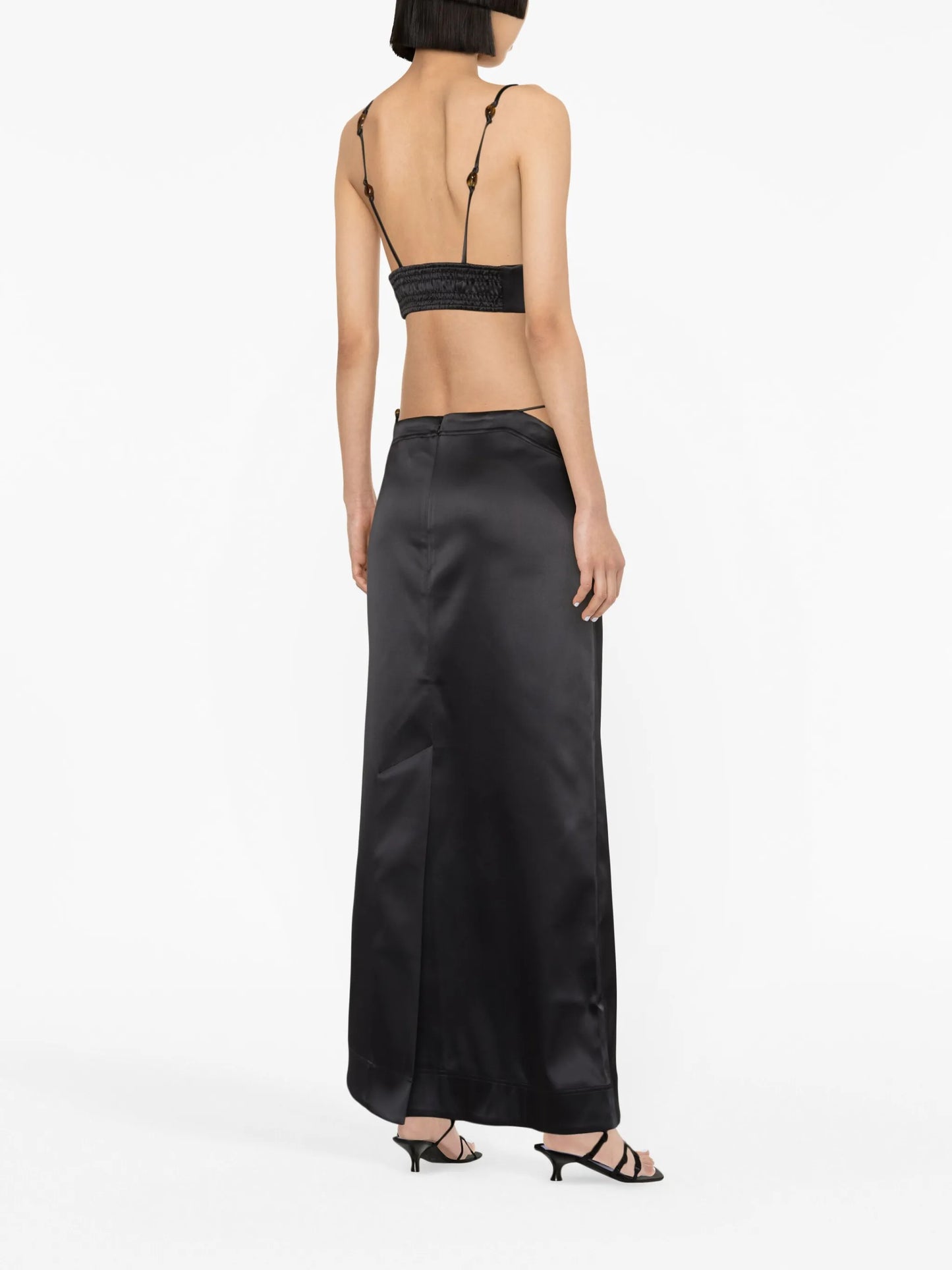satin bralette top