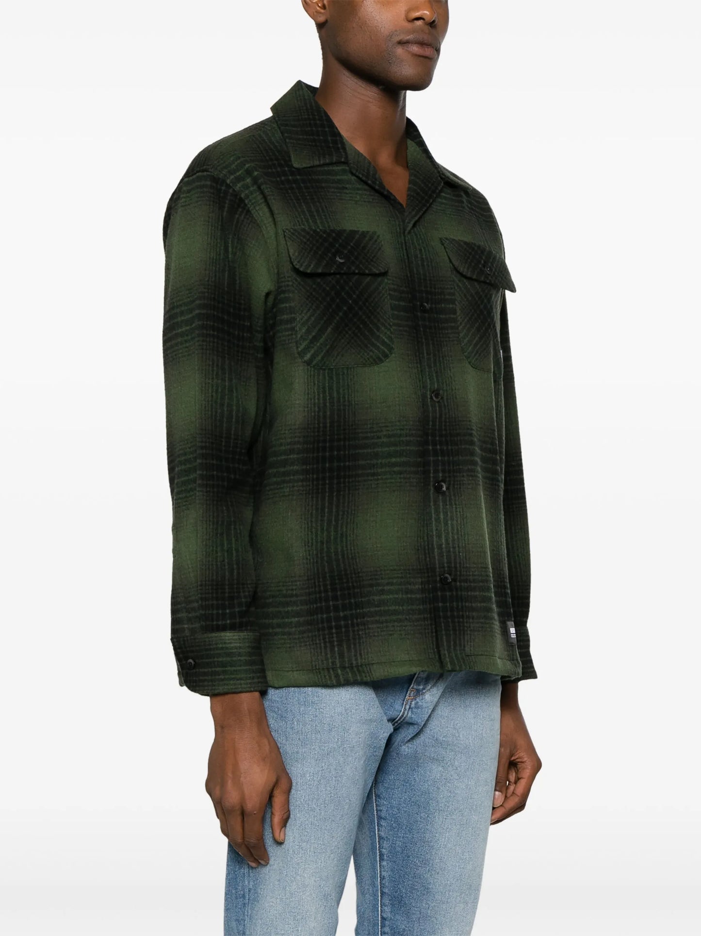 checked flannel shirt