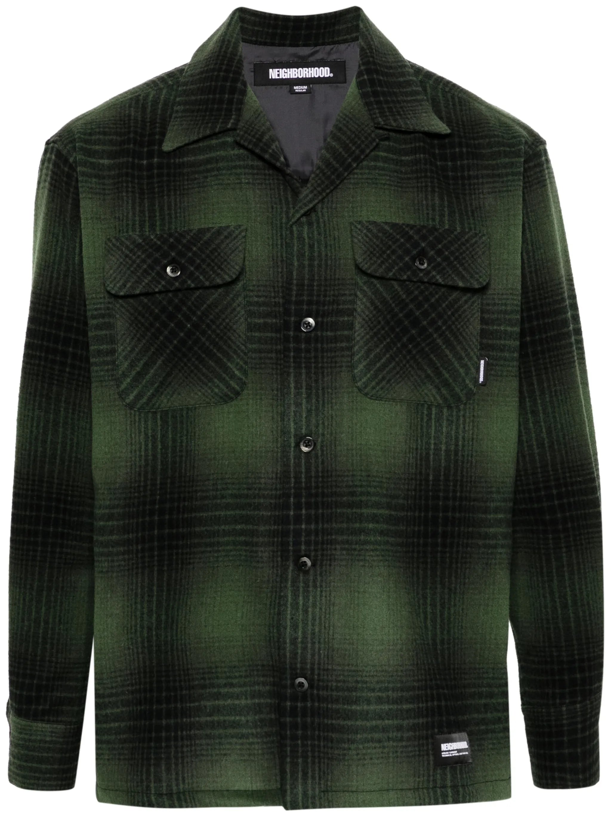 checked flannel shirt