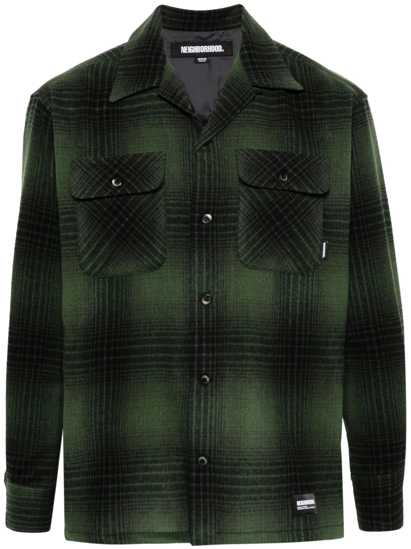 checked flannel shirt