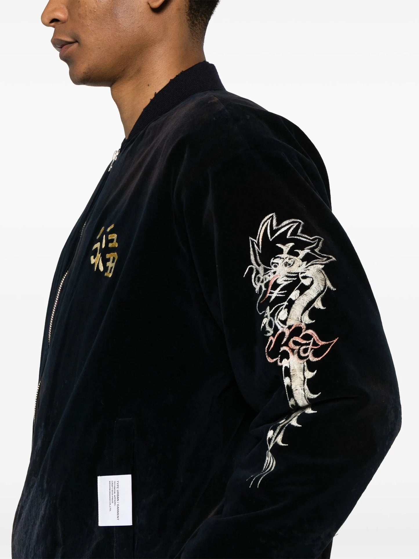 Savage velvet bomber jacket