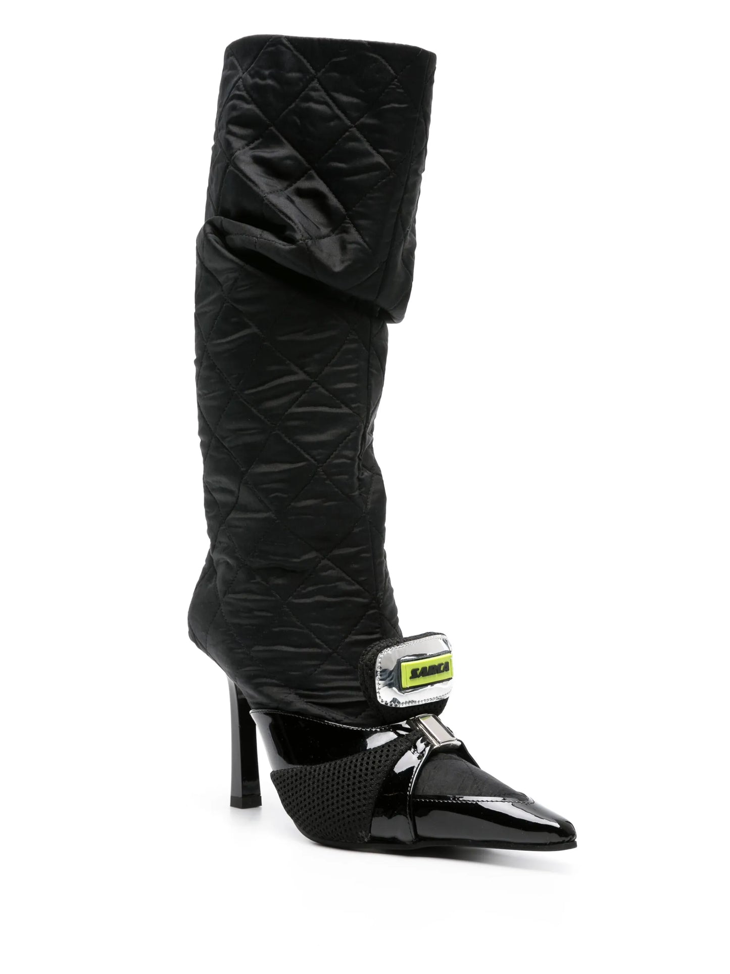 Tarantula 100mm knee-high boots