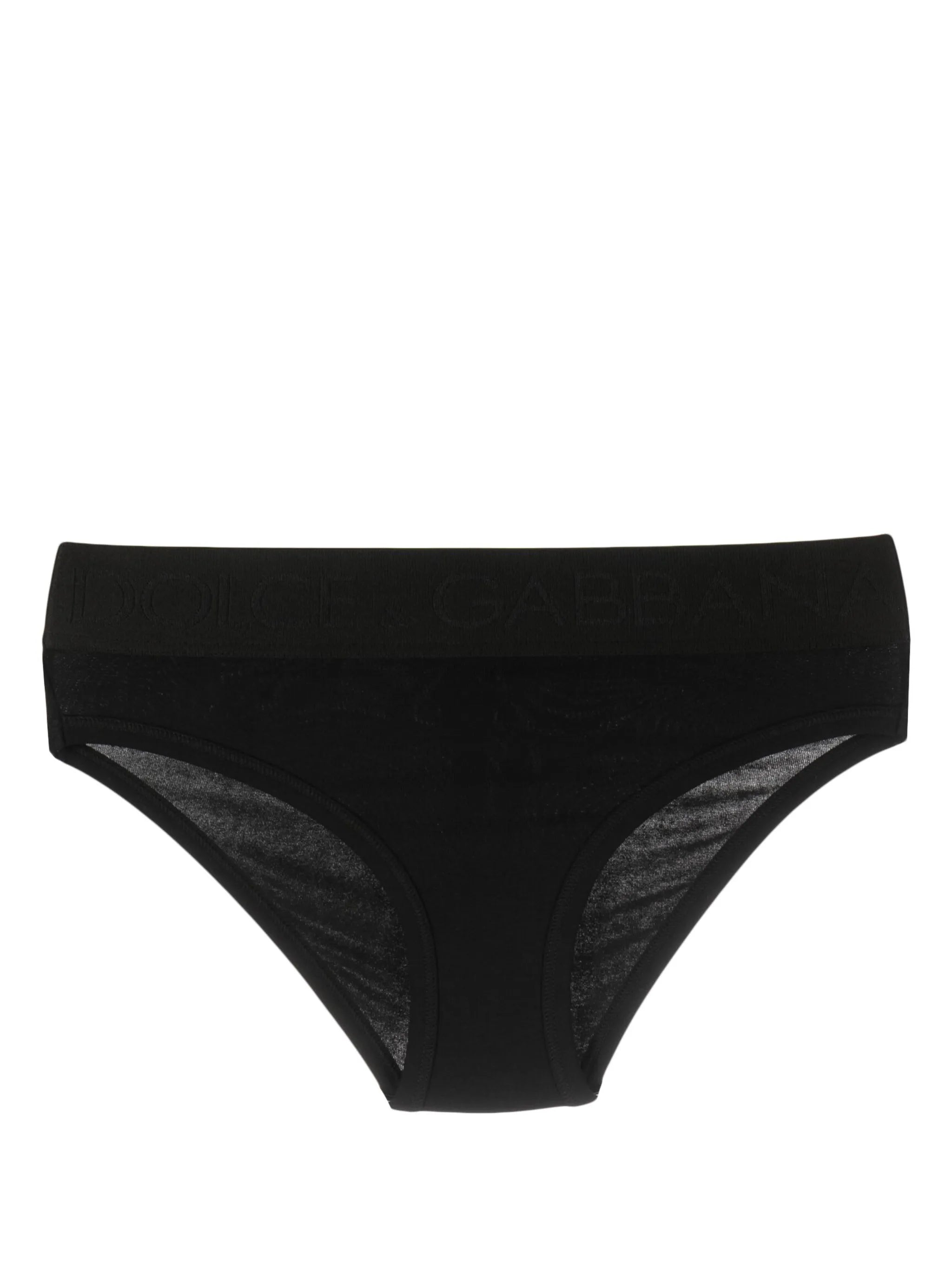 logo-tape slip-on briefs