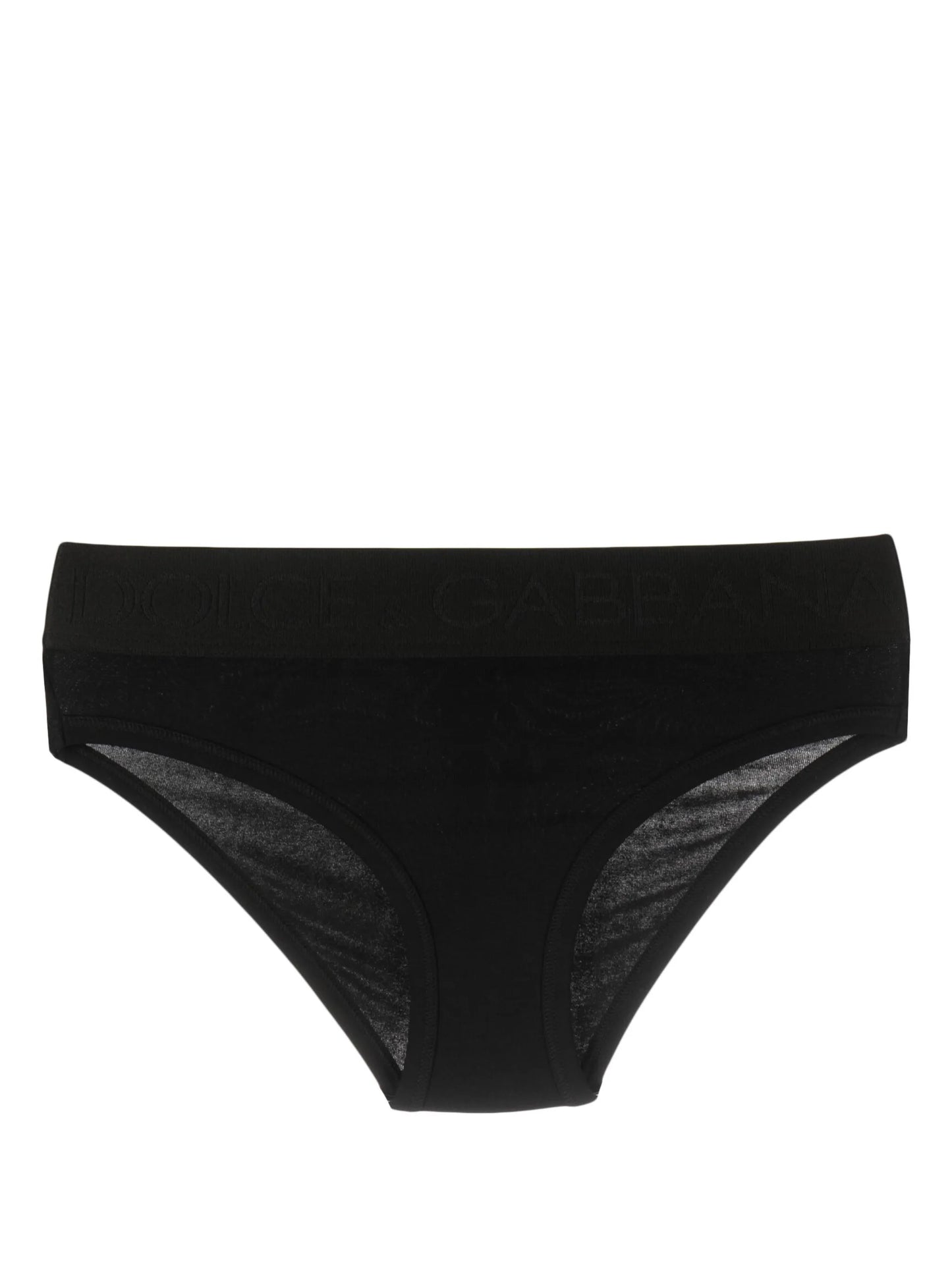 logo-tape slip-on briefs