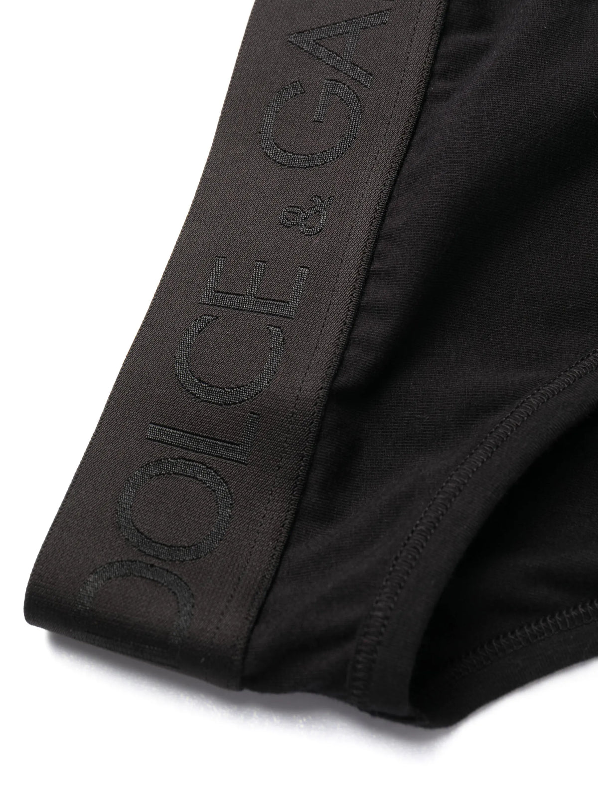 logo-tape slip-on briefs