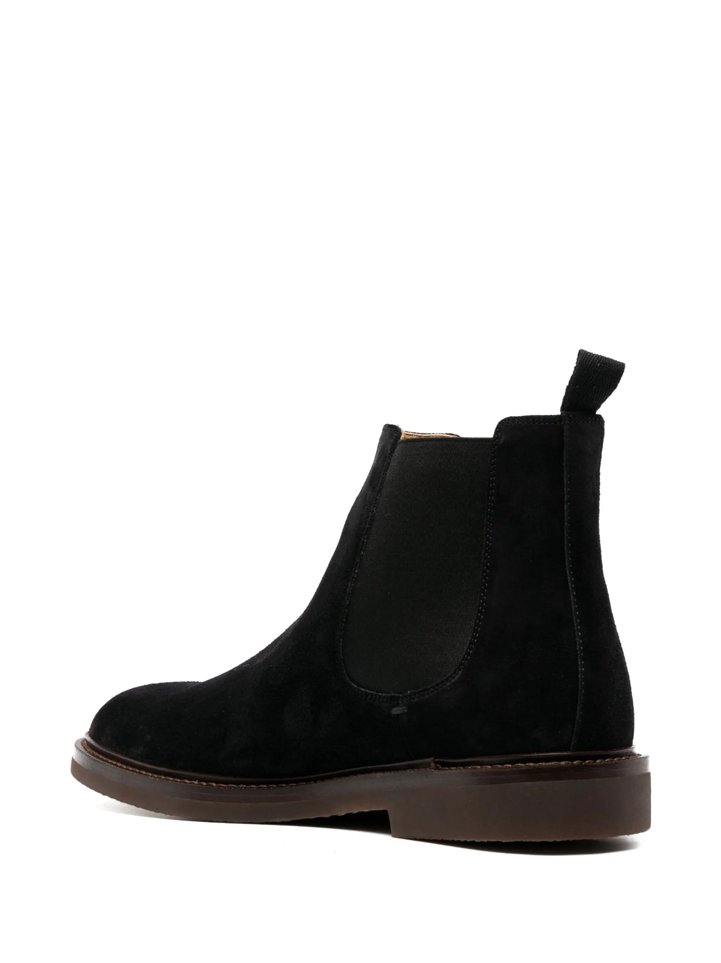 elasticated-panel chelsea leather boots