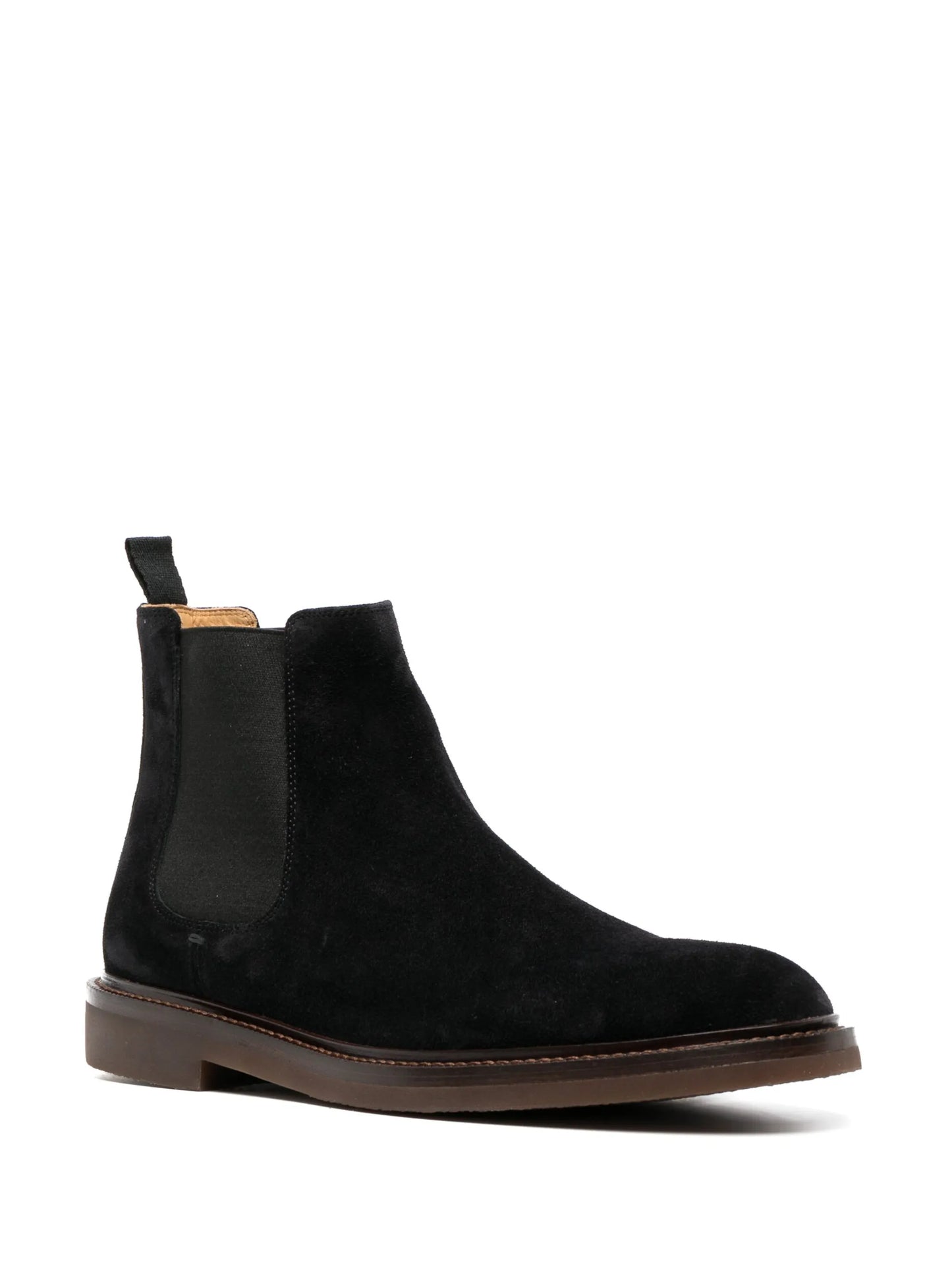 elasticated-panel chelsea leather boots