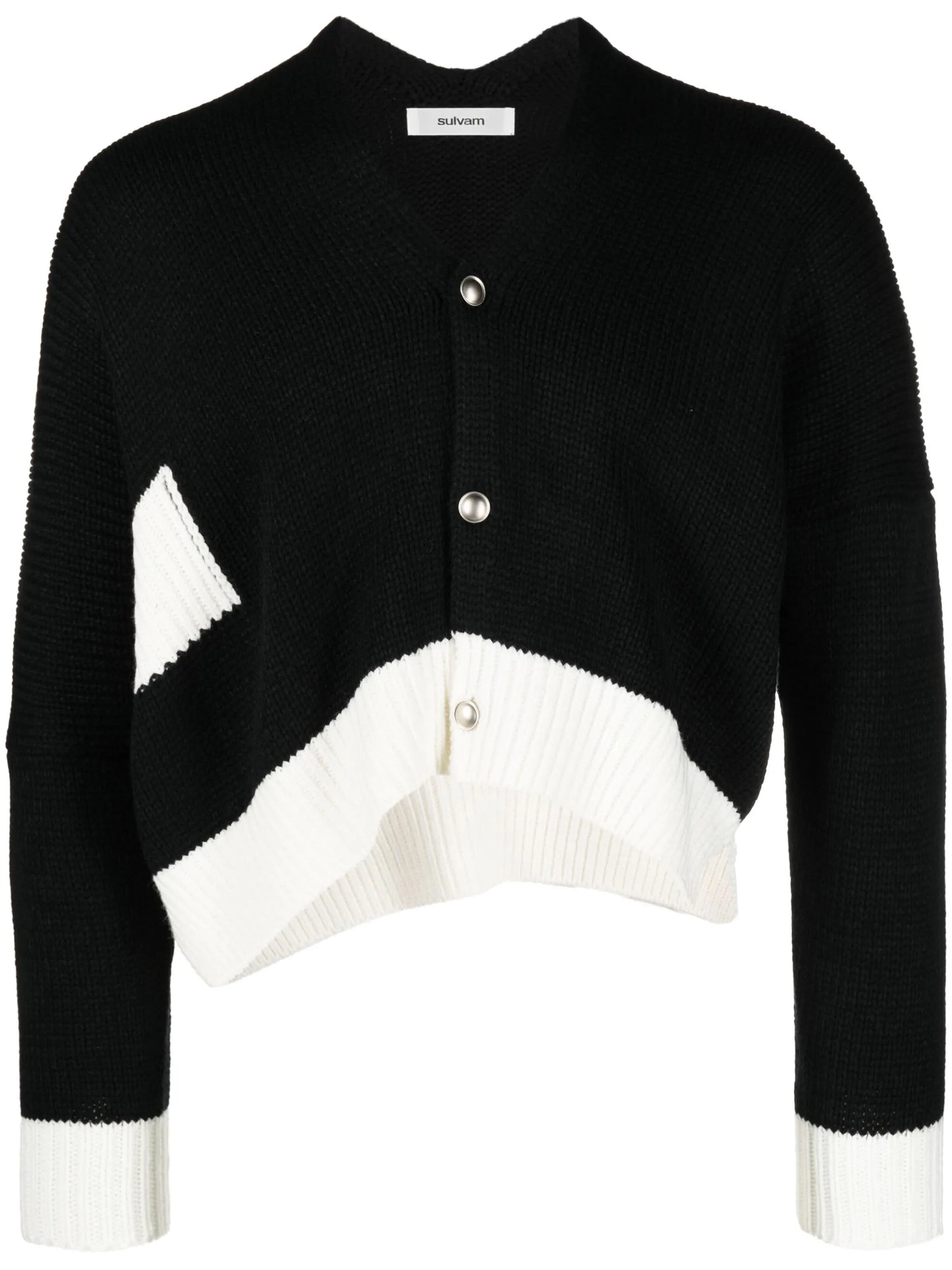 knitted cropped cardigan