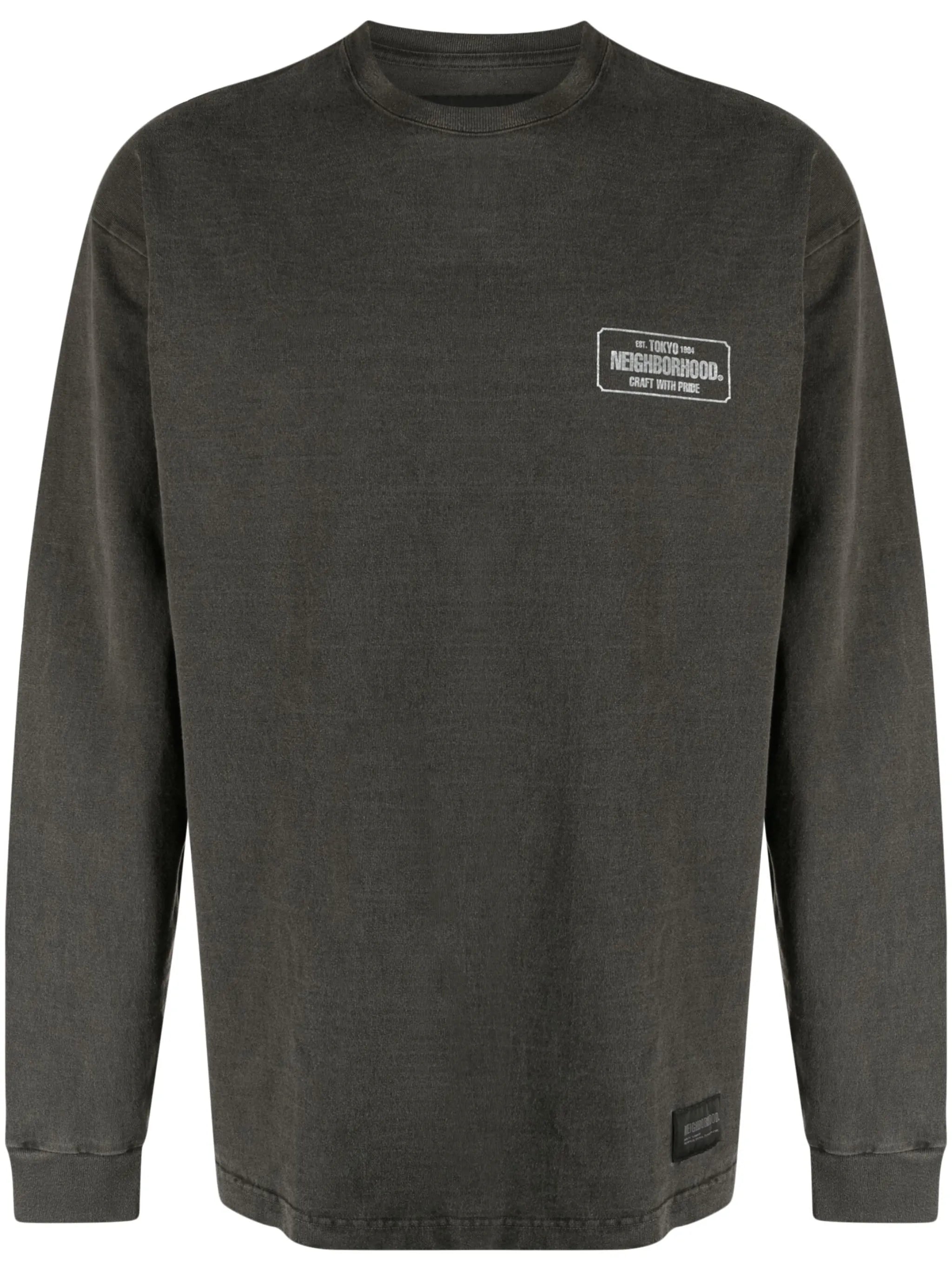graphic-print cotton sweatshirt