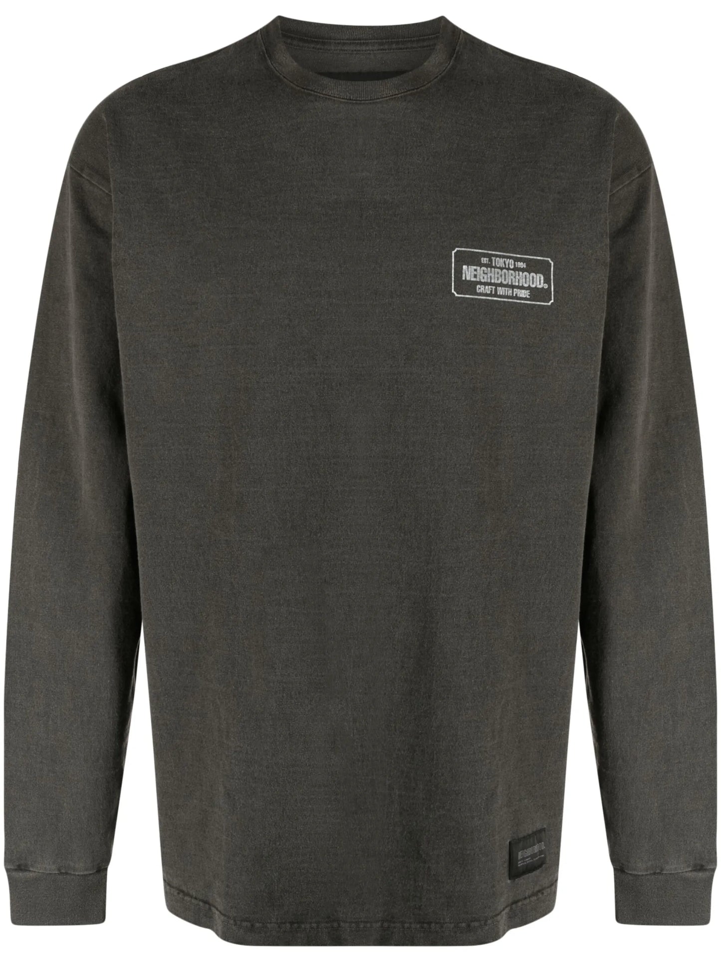 graphic-print cotton sweatshirt