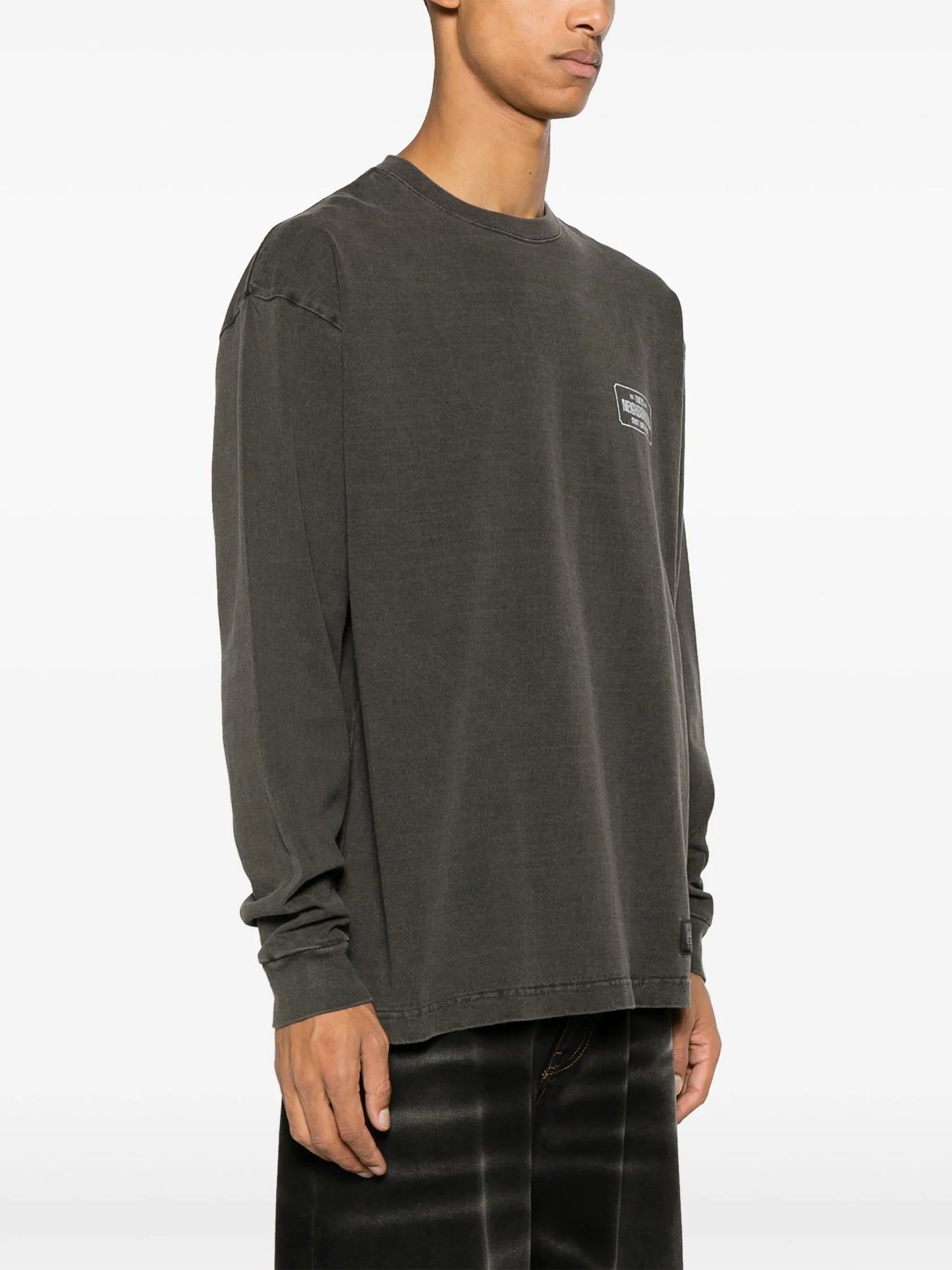 graphic-print cotton sweatshirt
