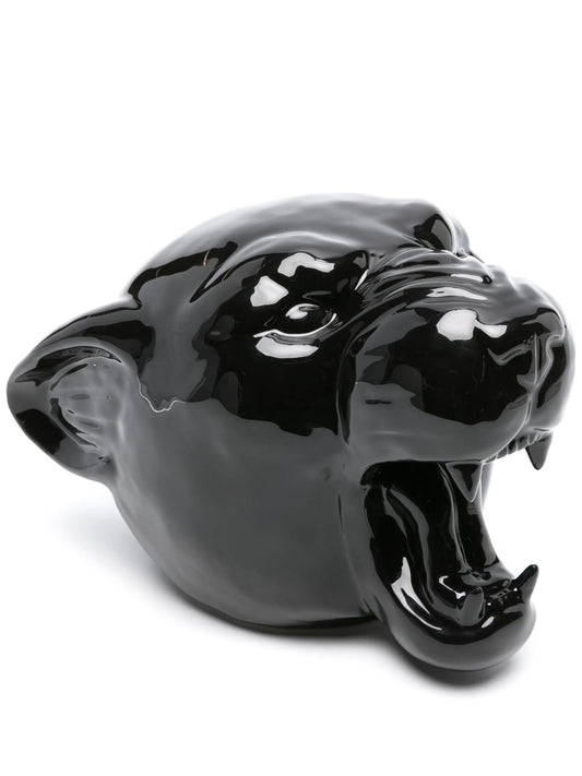 Panther ceramic incense chamber (17cm x 15.5cm)