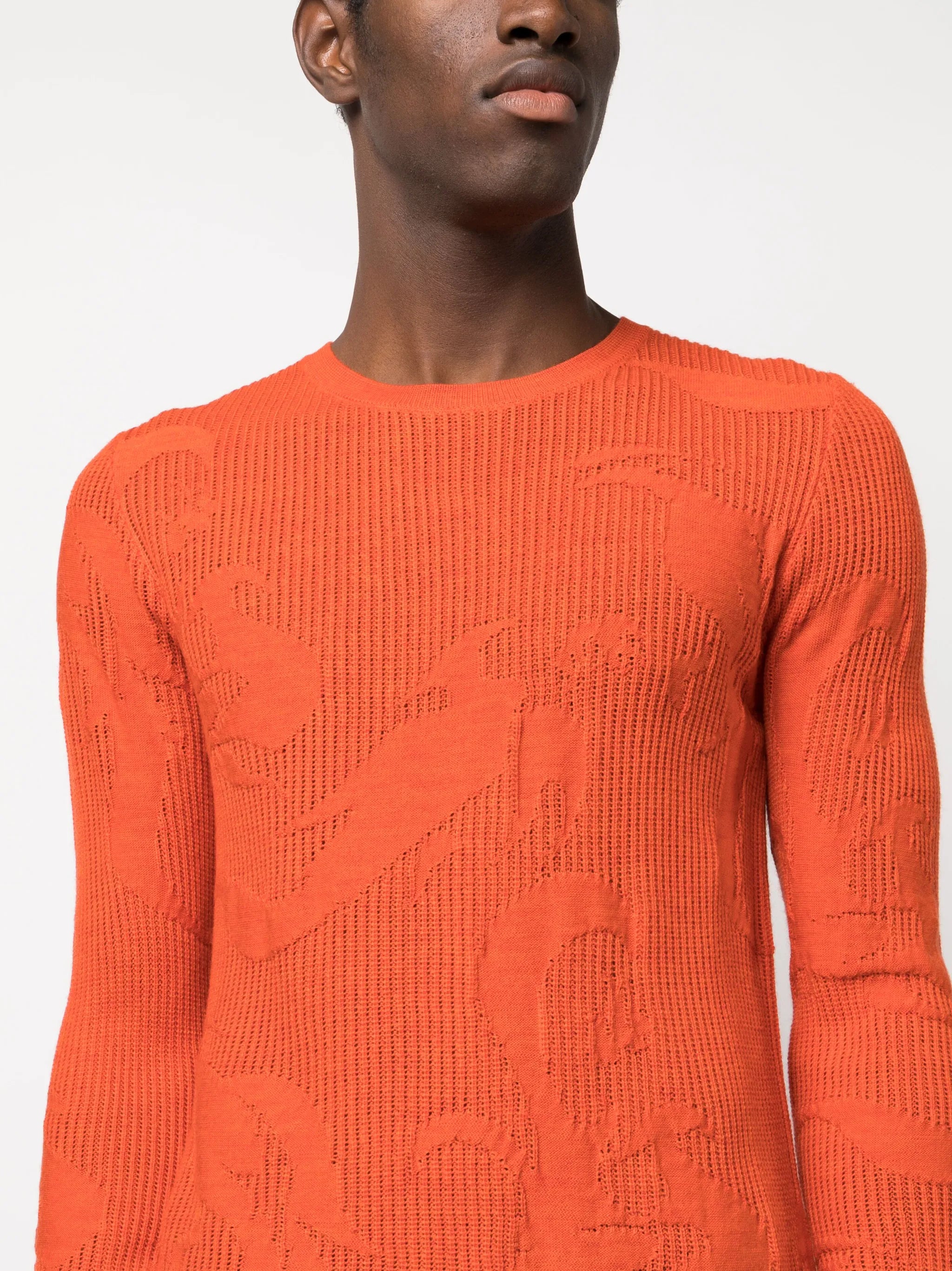 Phoenix jacquard knit jumper