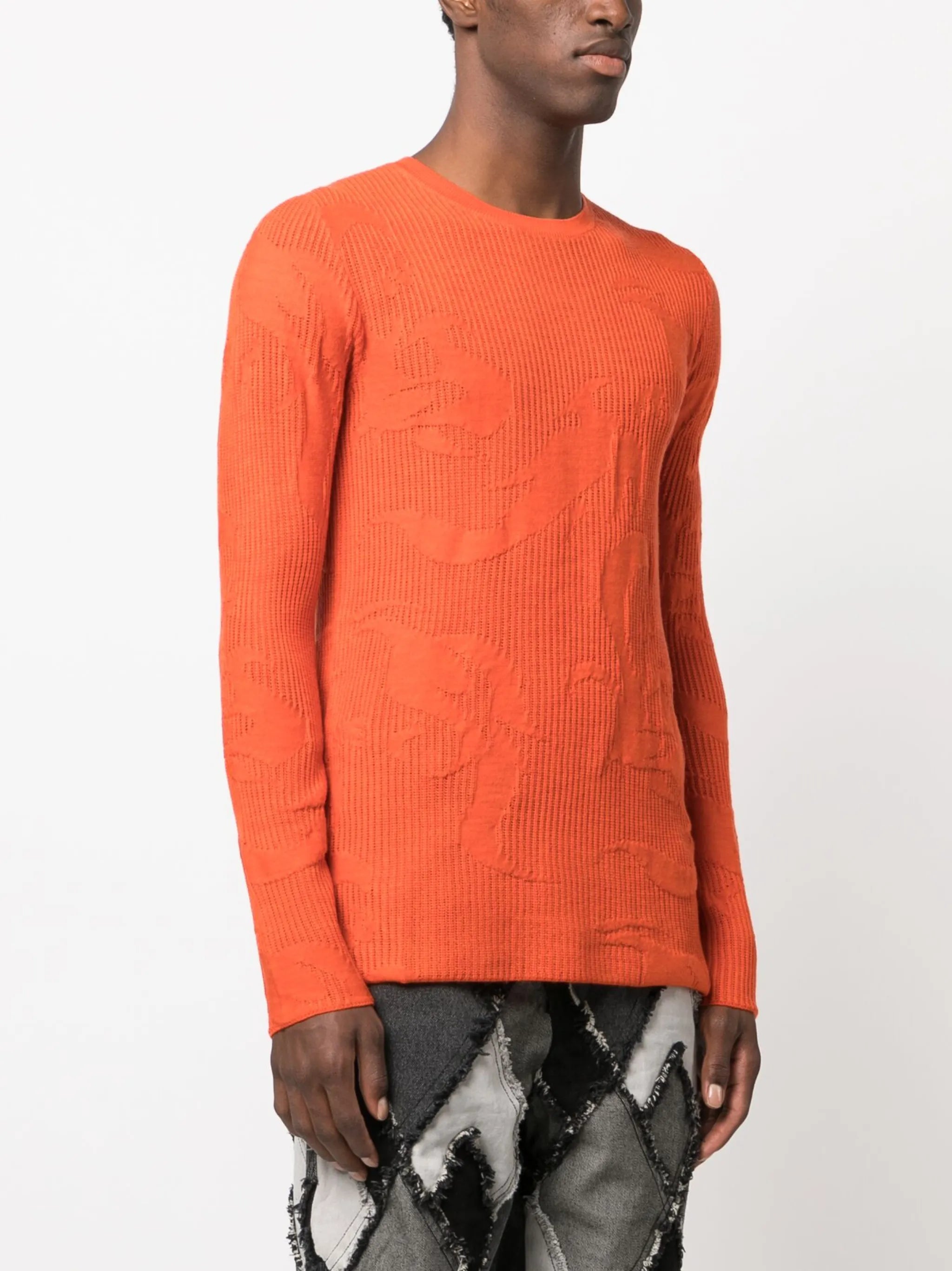 Phoenix jacquard knit jumper