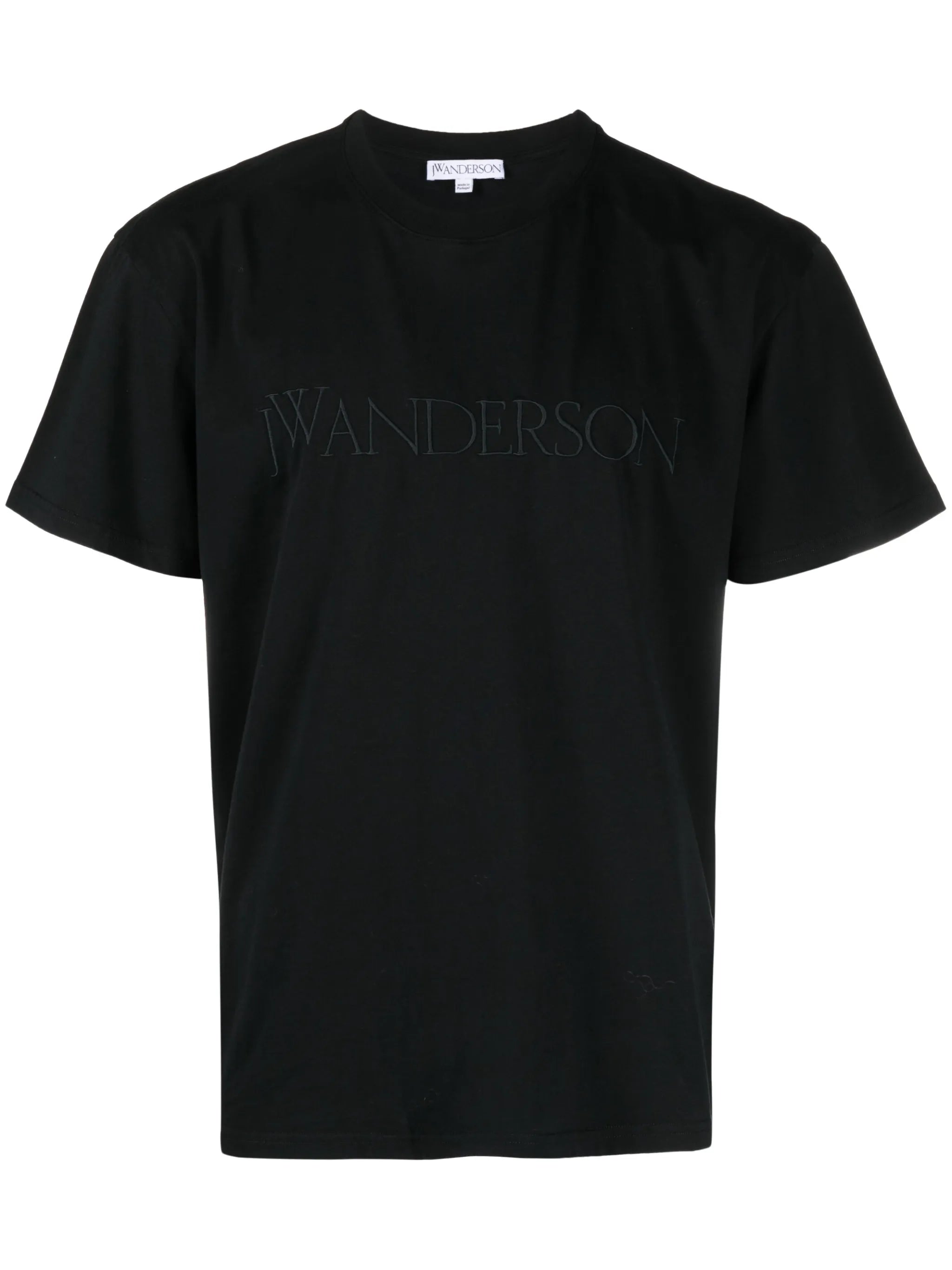 logo-embroidered cotton T-shirt