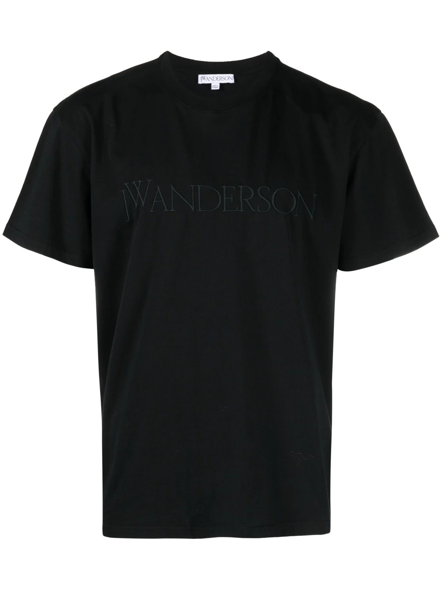 logo-embroidered cotton T-shirt