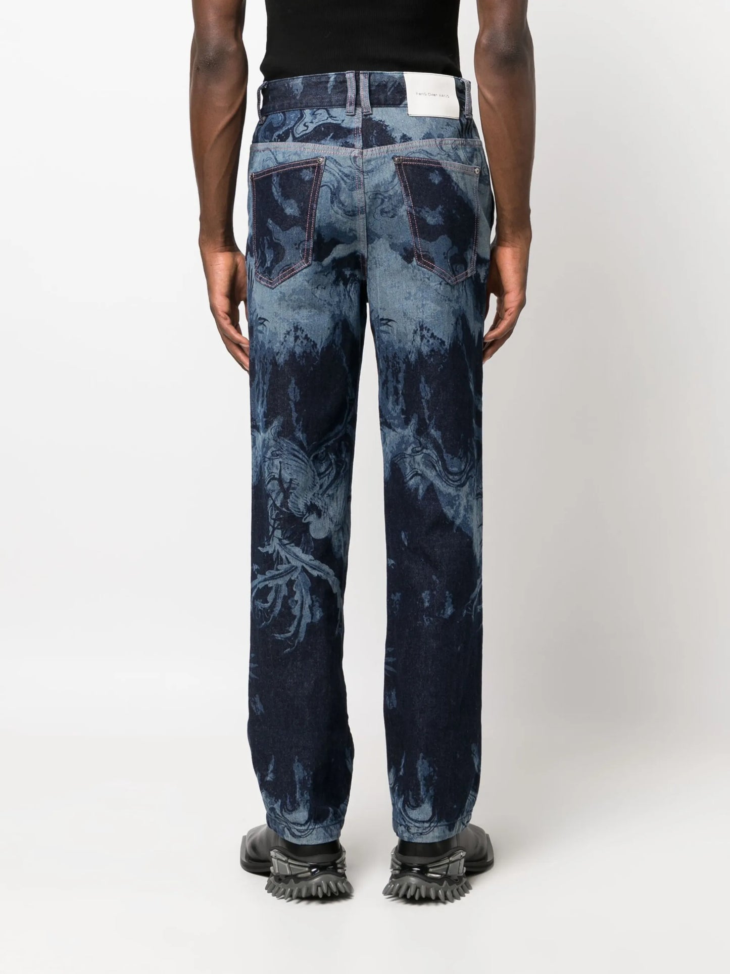 Phoenix mid-rise straight-leg jeans