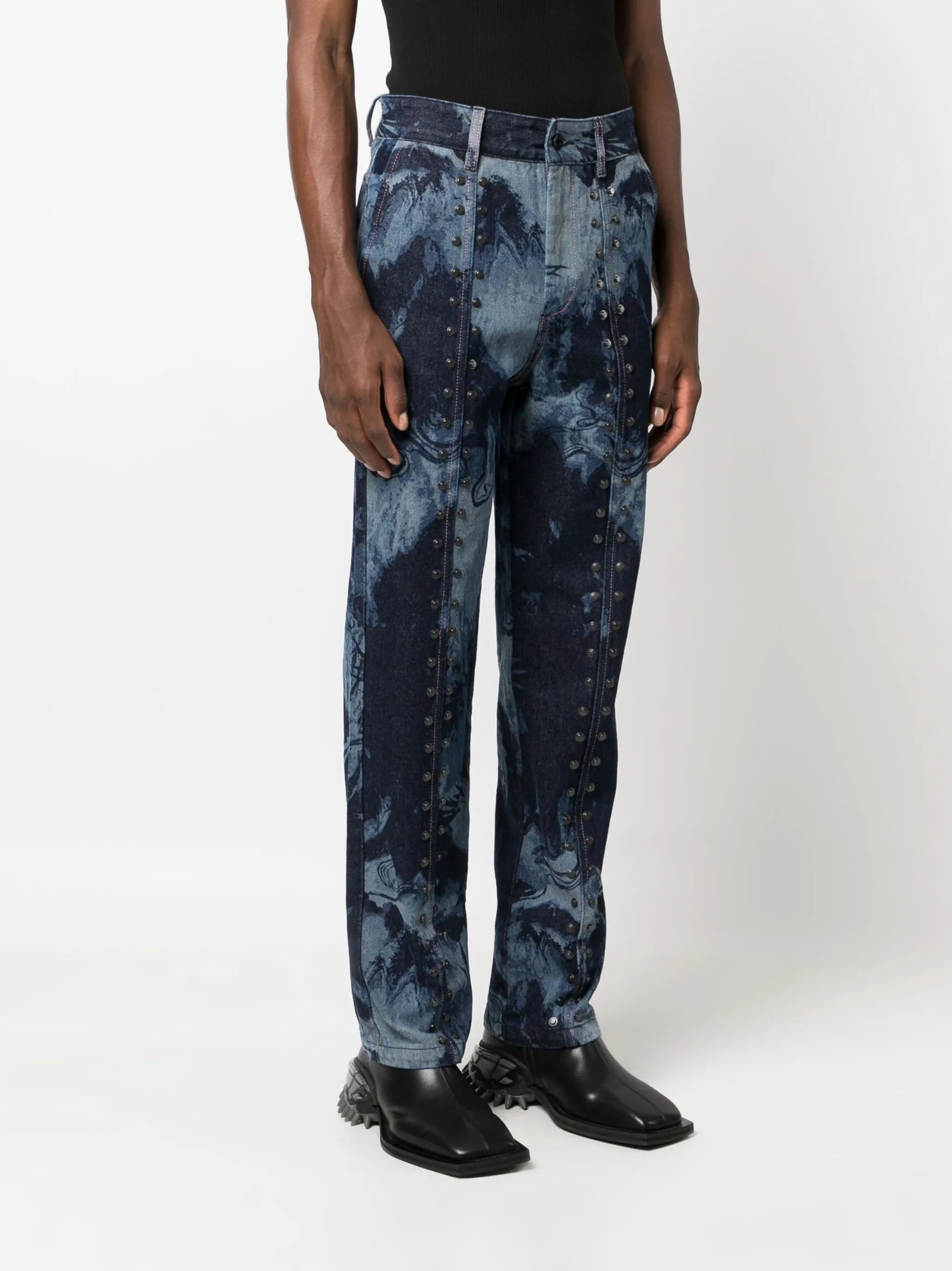 Phoenix mid-rise straight-leg jeans