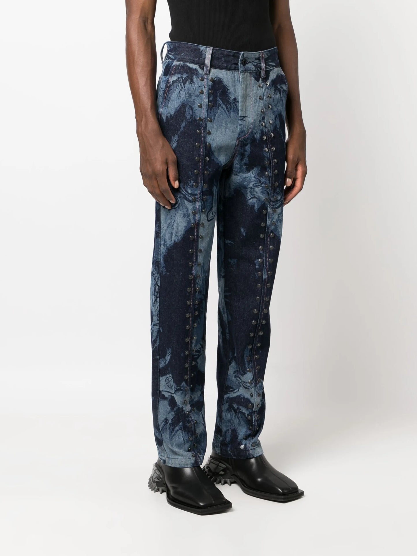 Phoenix mid-rise straight-leg jeans