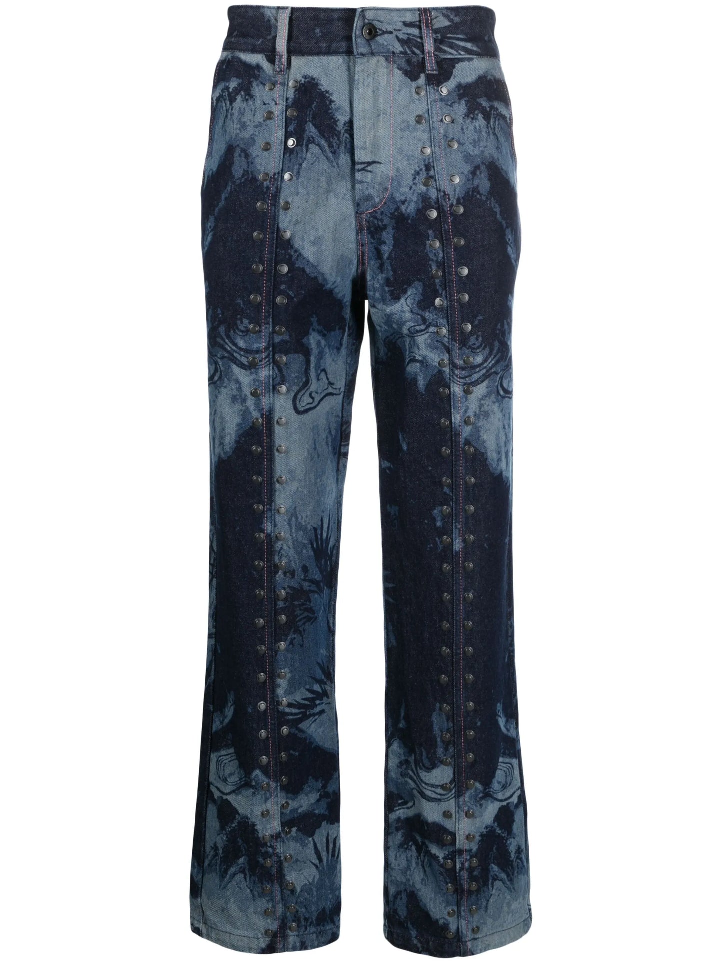 Phoenix mid-rise straight-leg jeans