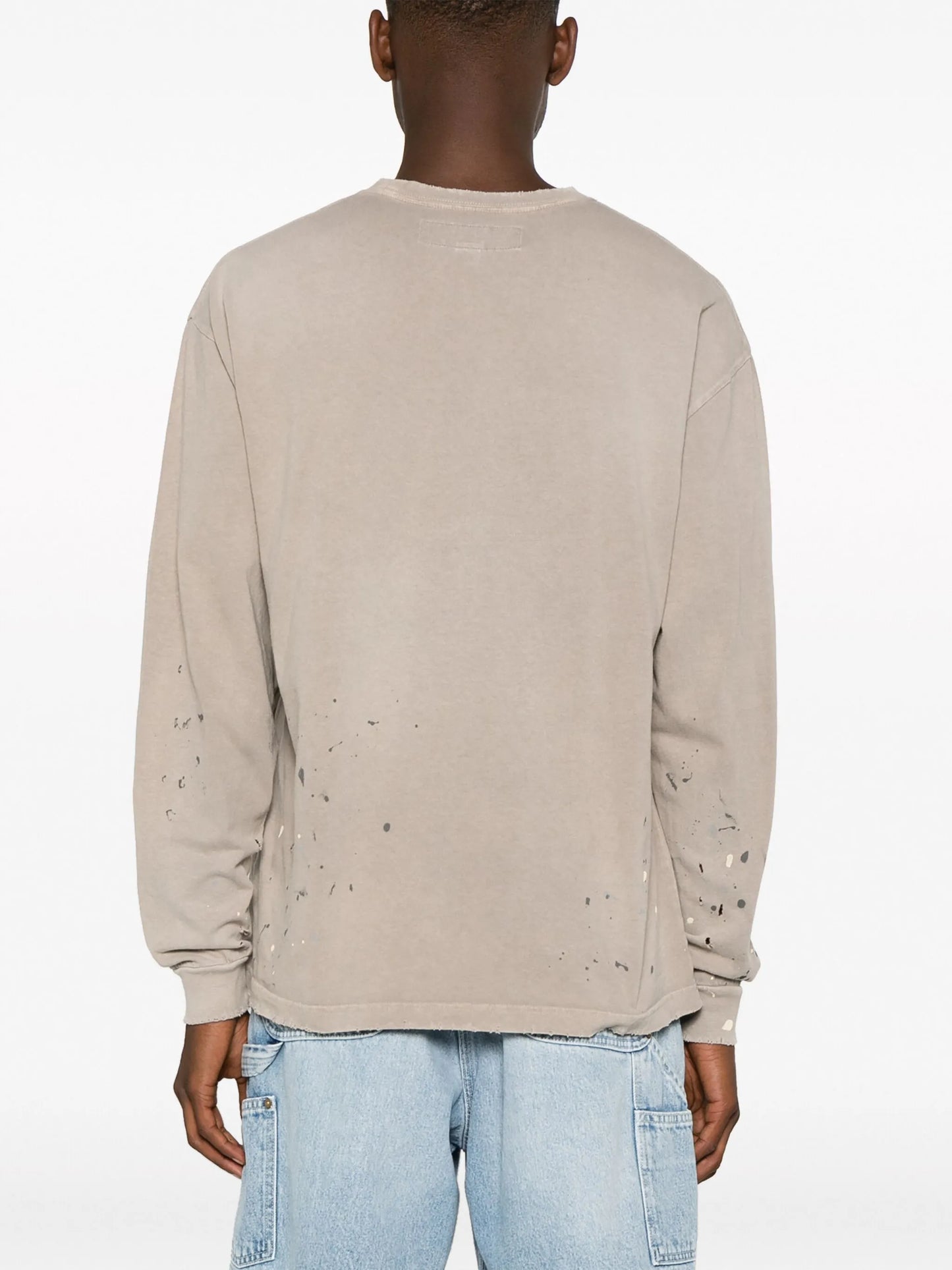 Damage distressed sweatshirt