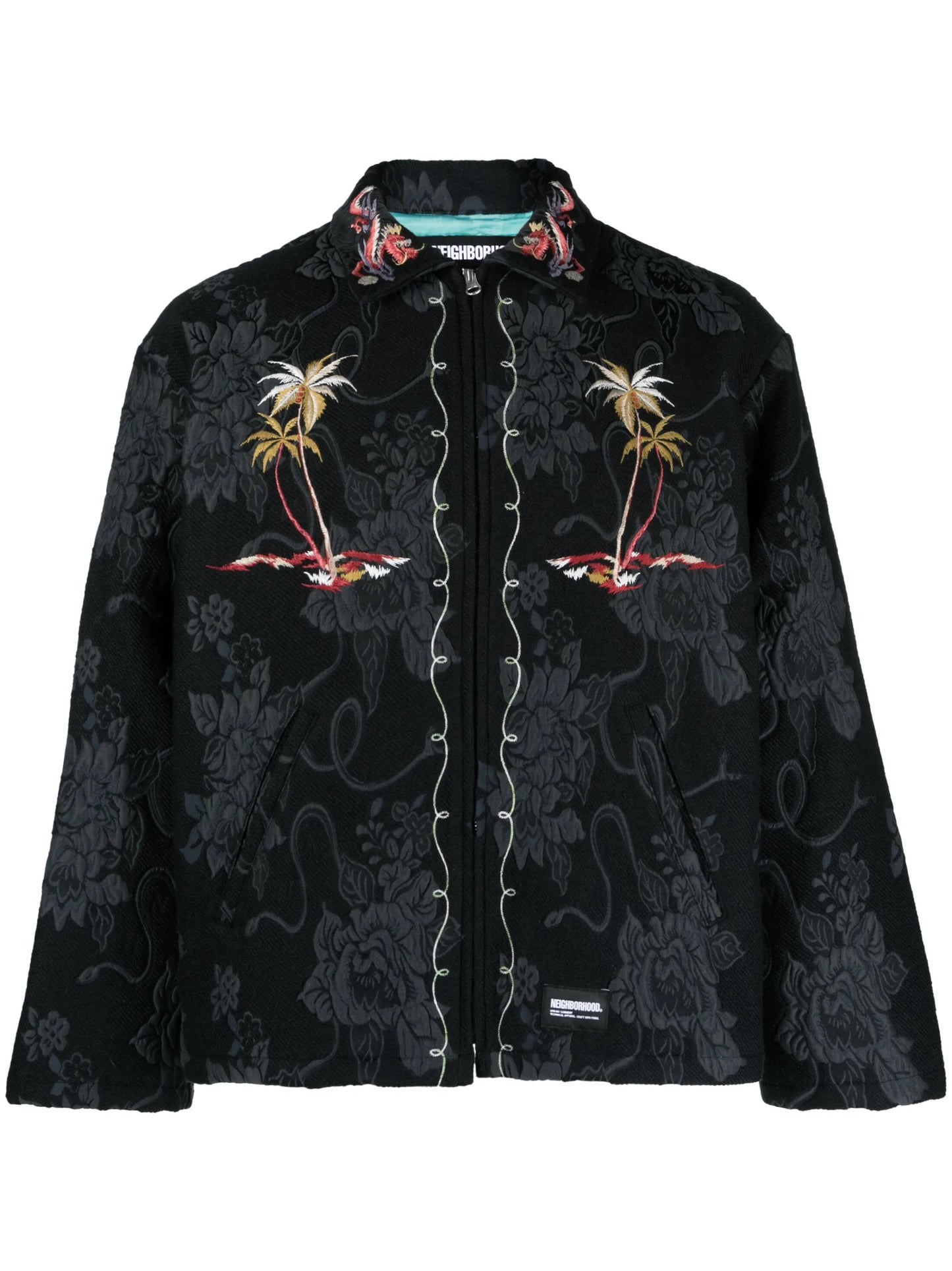 Souvenir jacquard shirt jacket