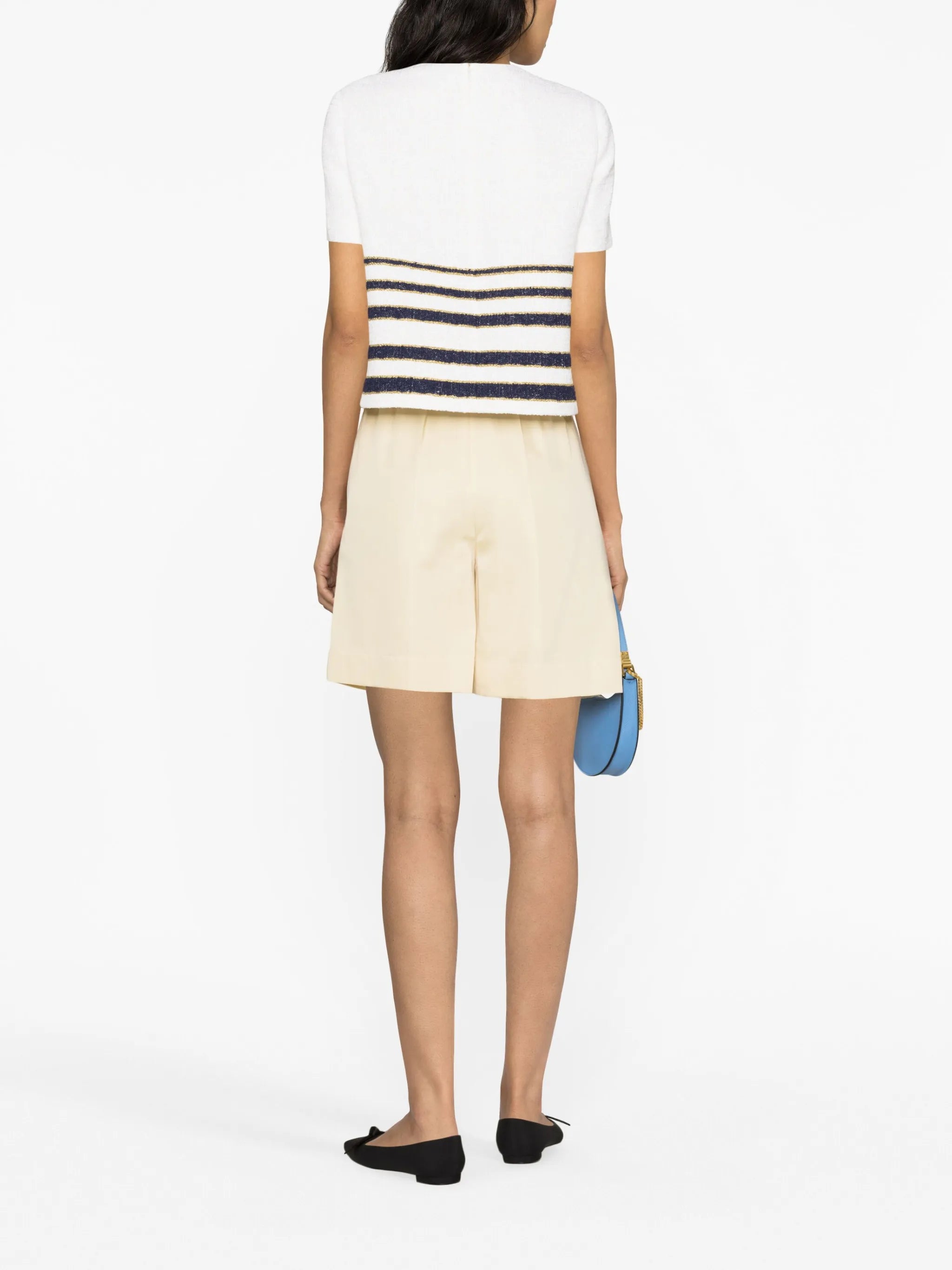 Mariniere striped tweed top