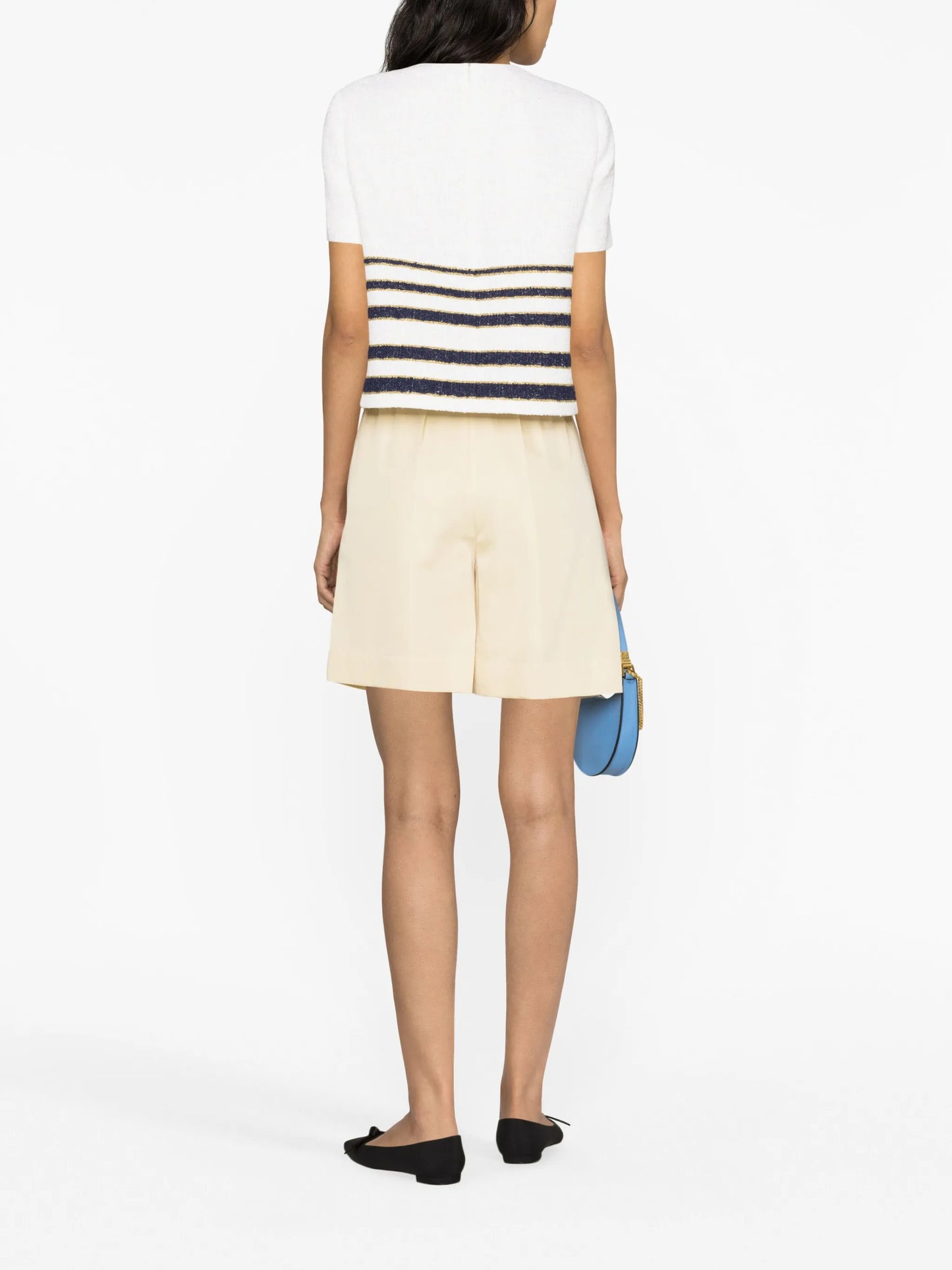 Mariniere striped tweed top