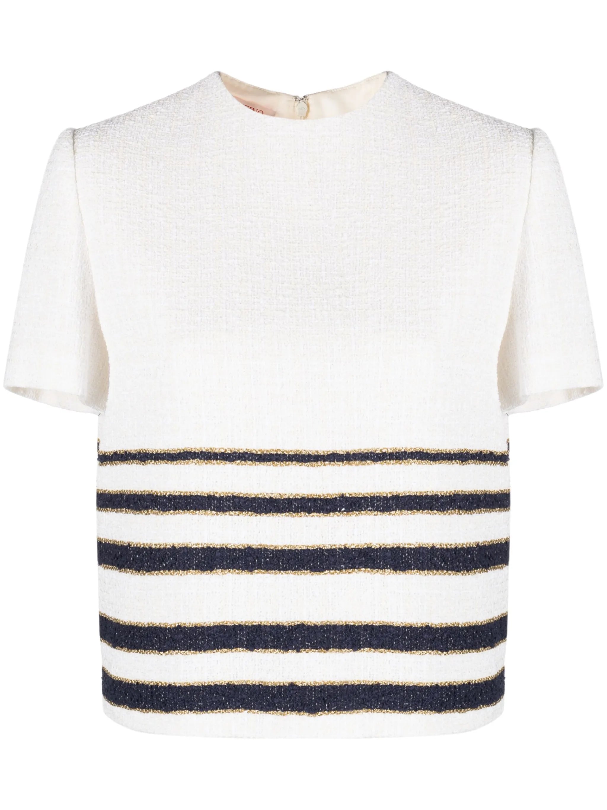 Mariniere striped tweed top