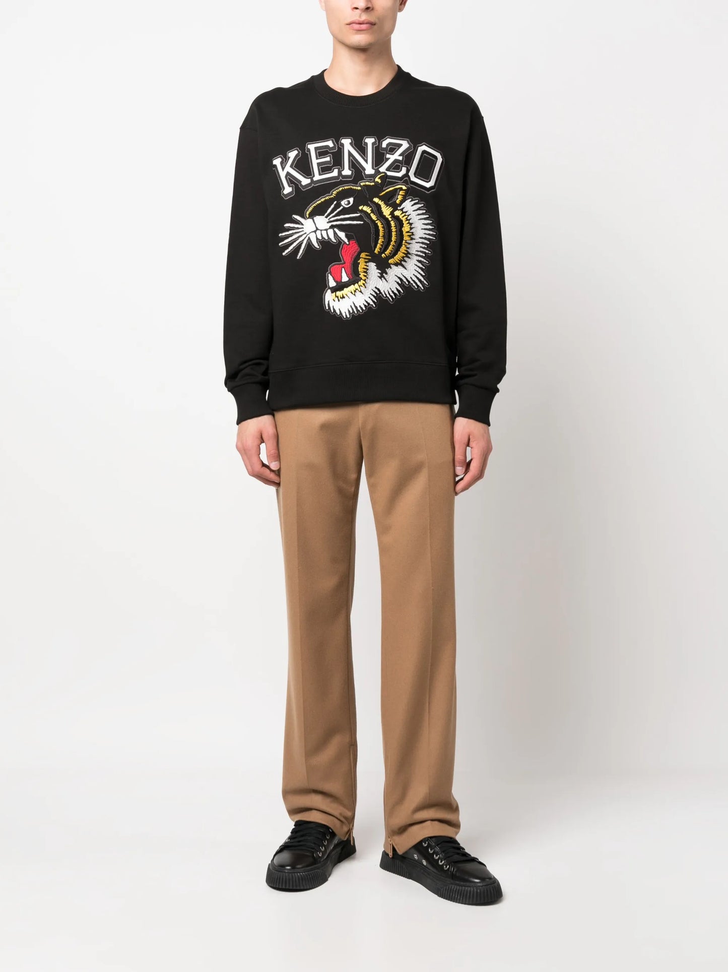 Varsity Jungle logo-embroidered cotton sweatshirt
