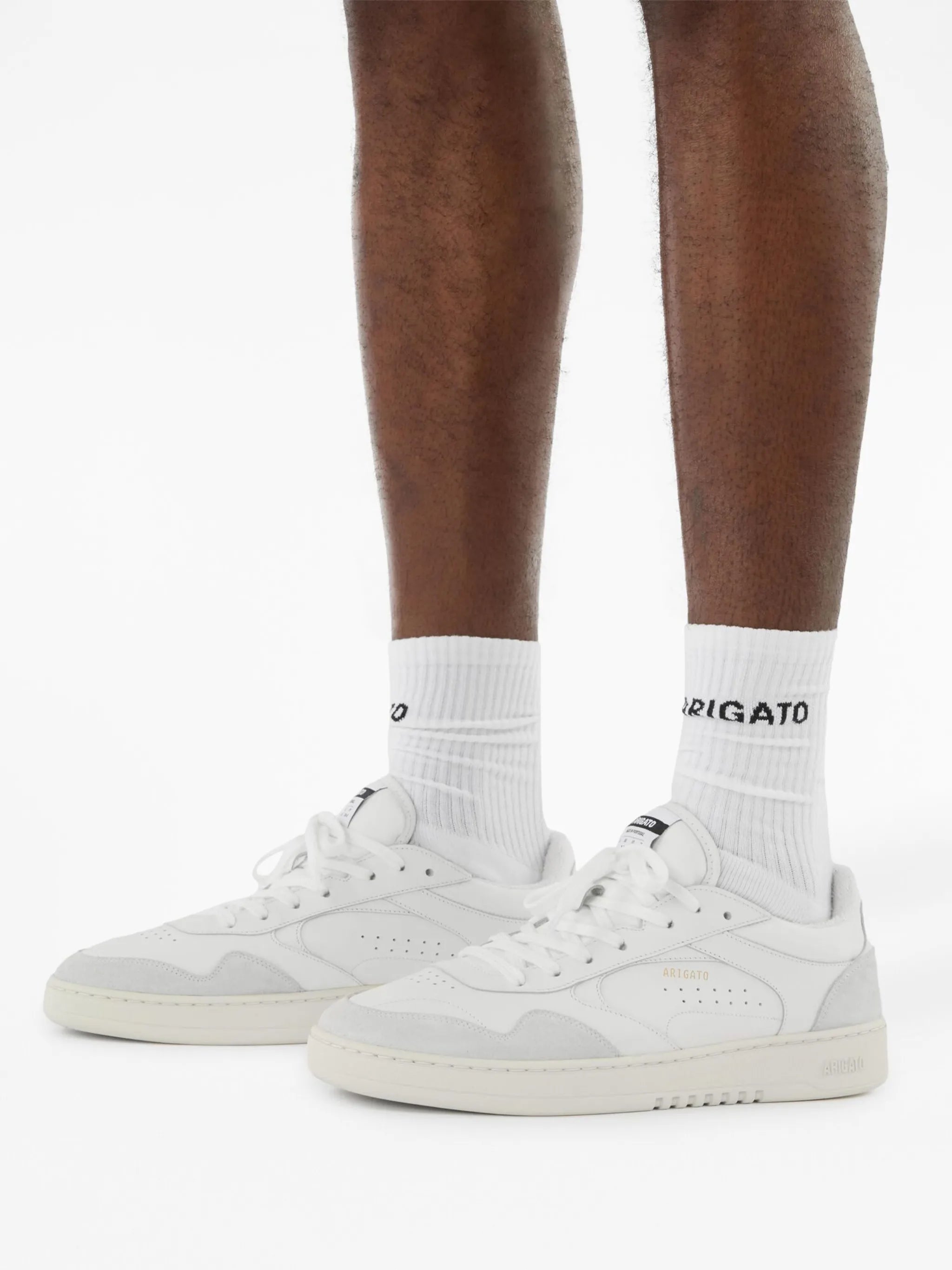 Arlo panelled low-top sneakers