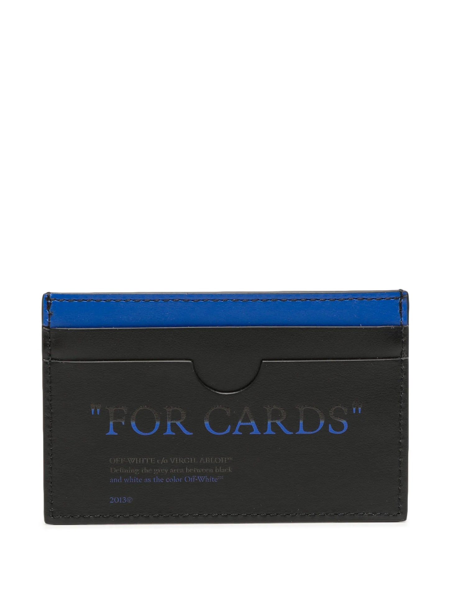 Quote Bookish leather cardholder