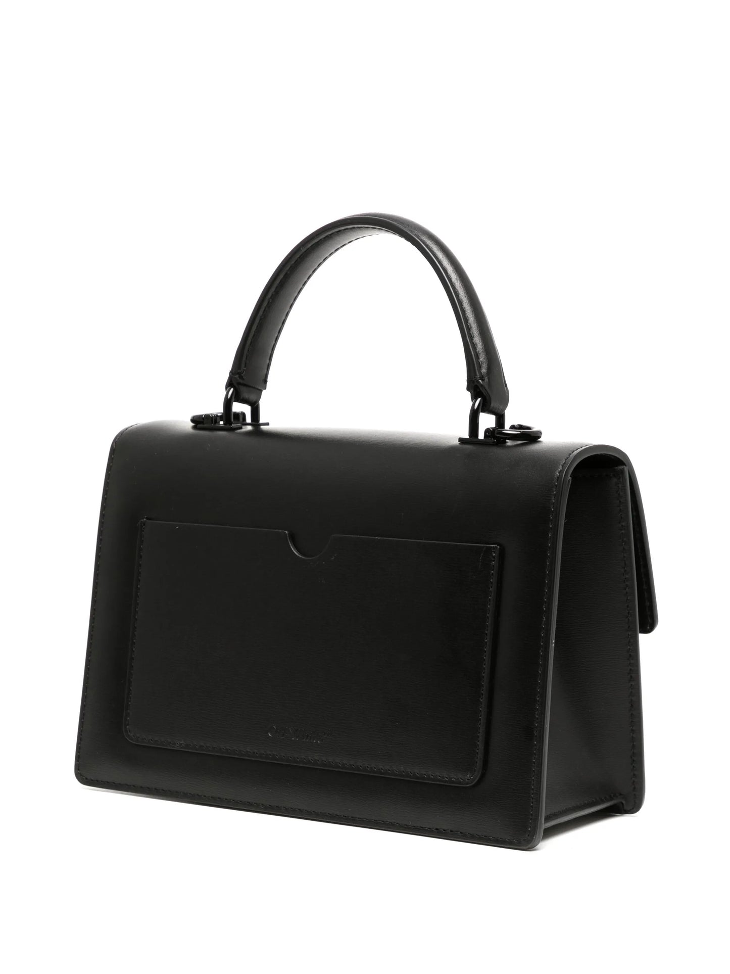 Jitney logo-plaque tote bag