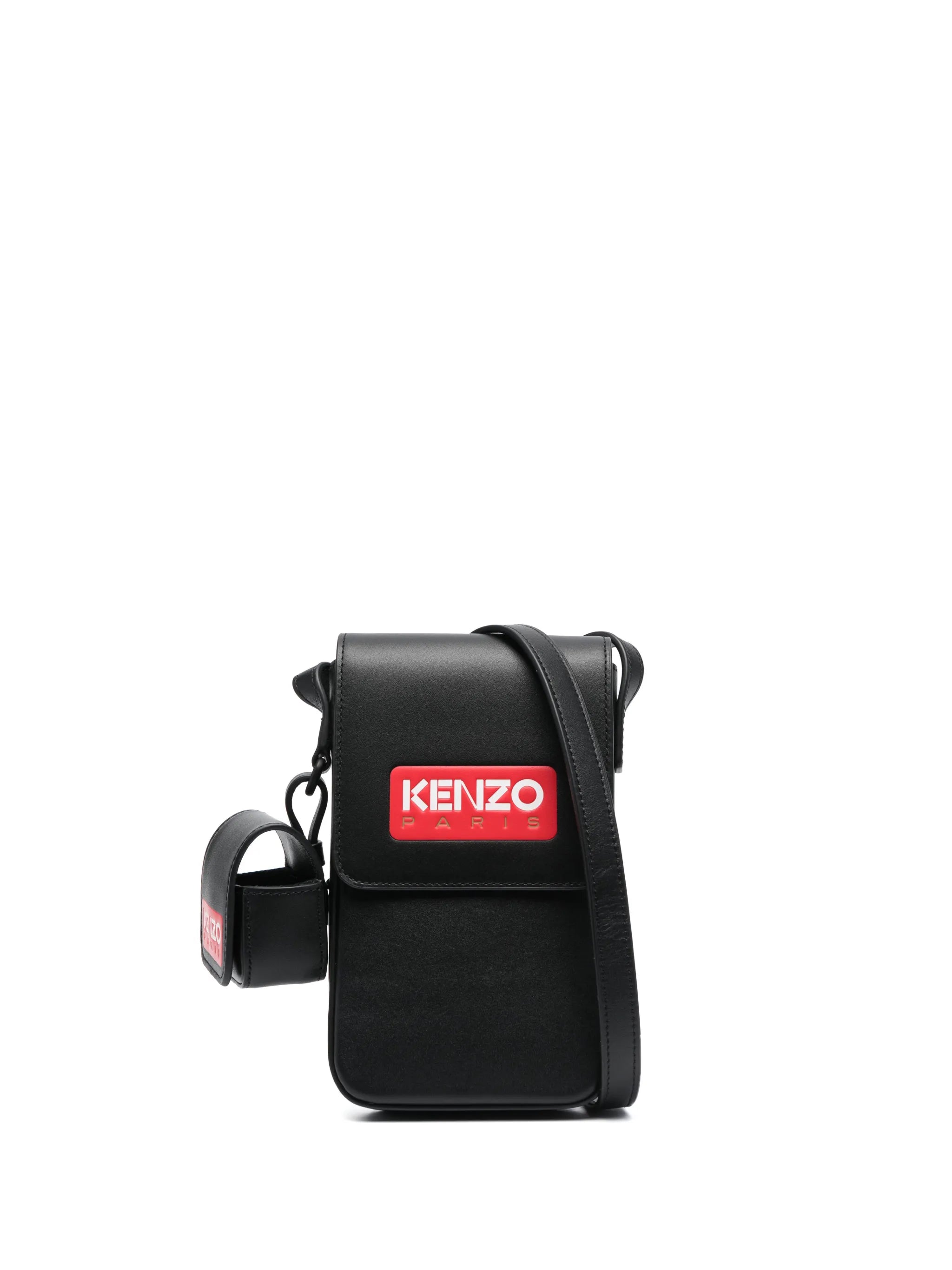logo-patch messenger bag