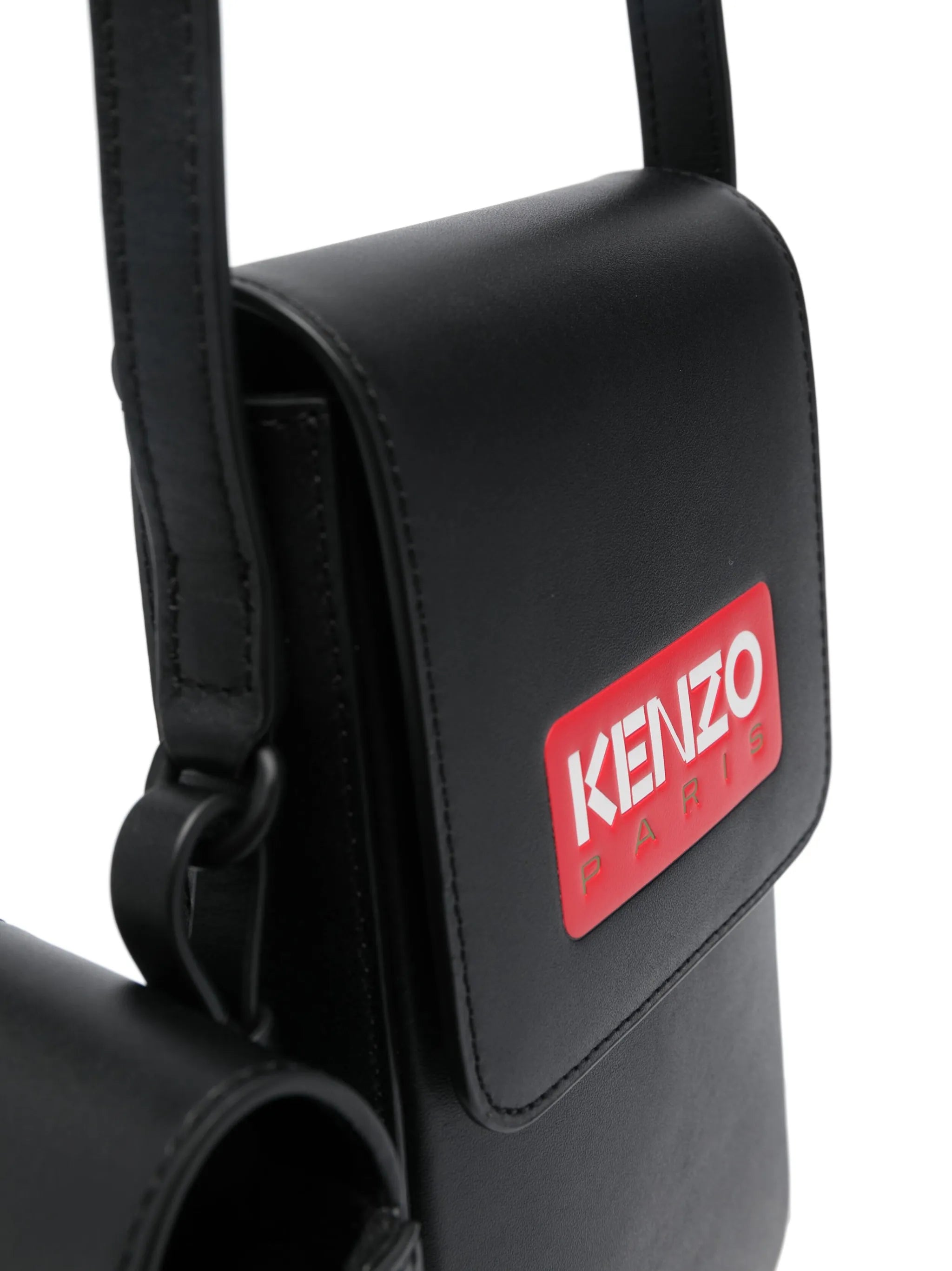 logo-patch messenger bag
