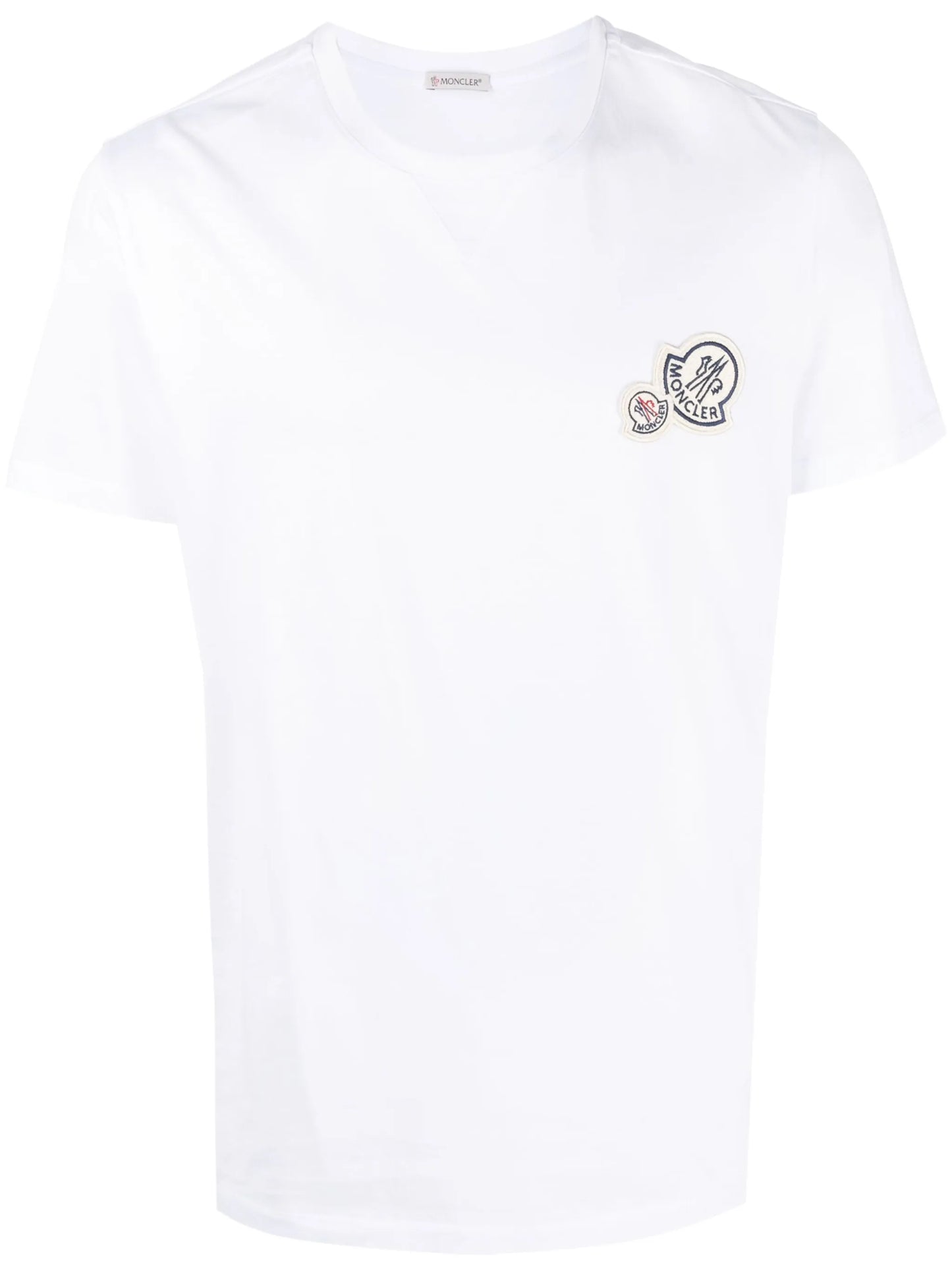 logo-patch cotton-jersey T-shirt