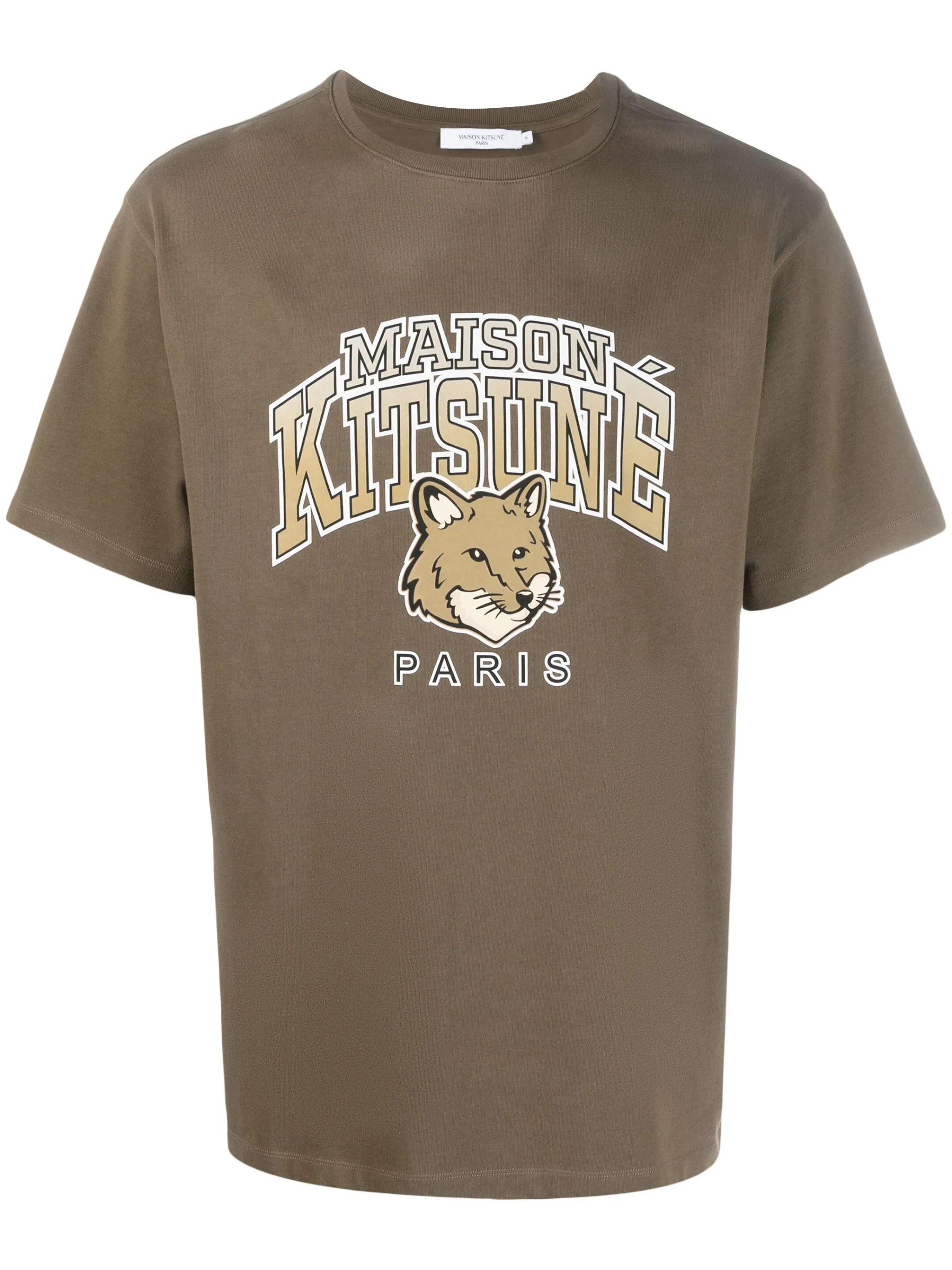 logo-print cotton T-shirt