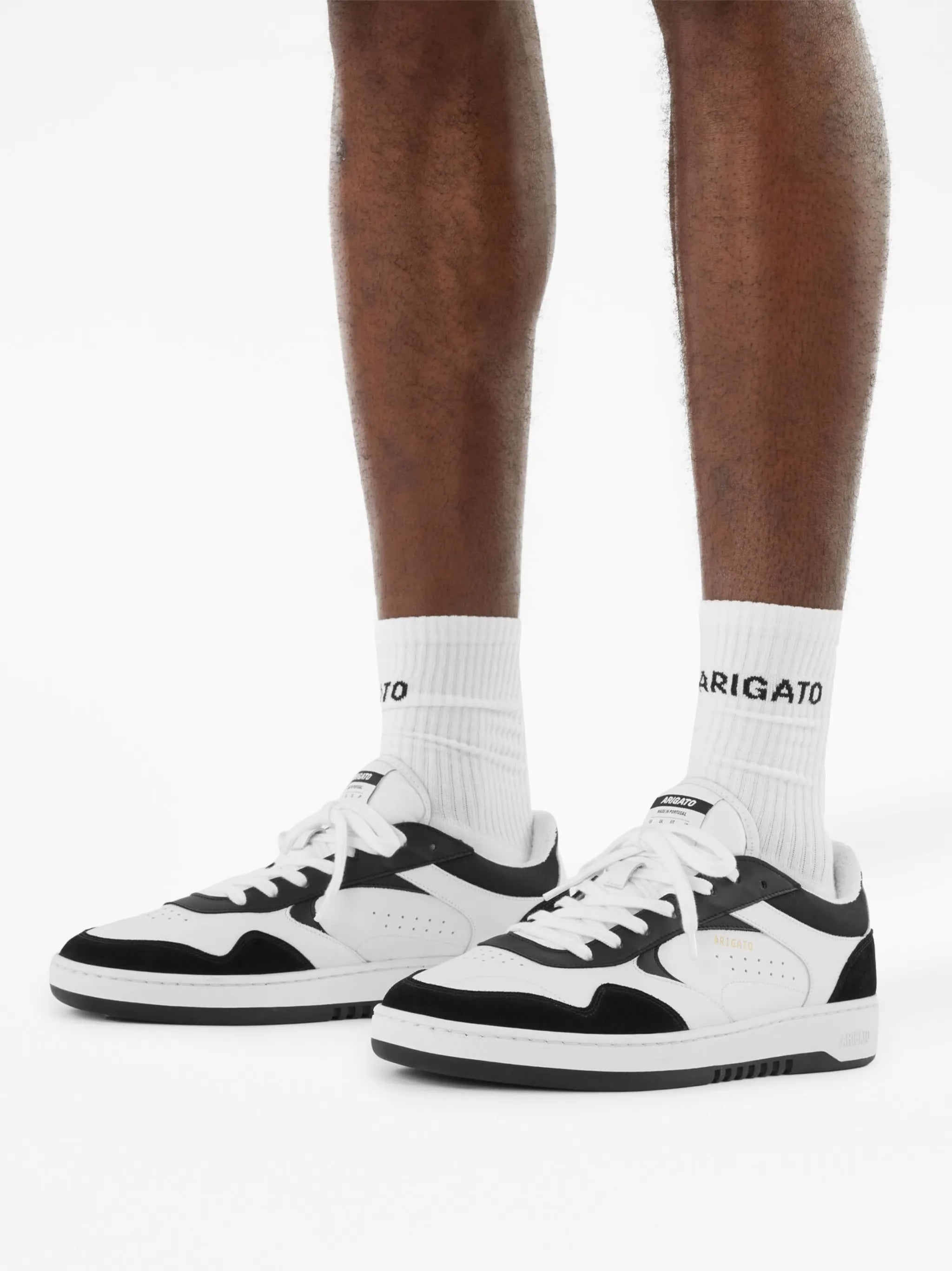 Arlo panelled low-top sneakers