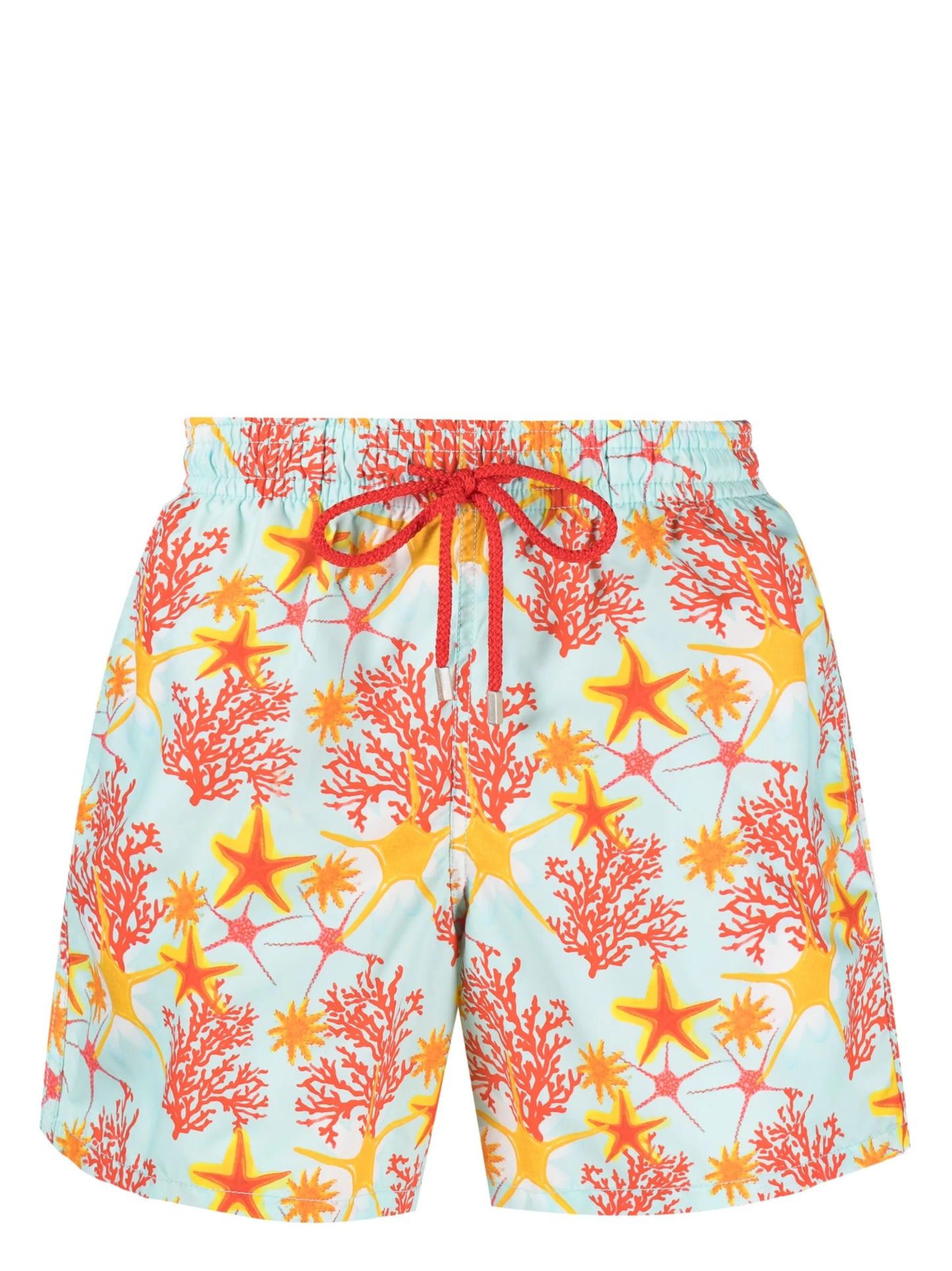 Moorea coral-print swim shorts