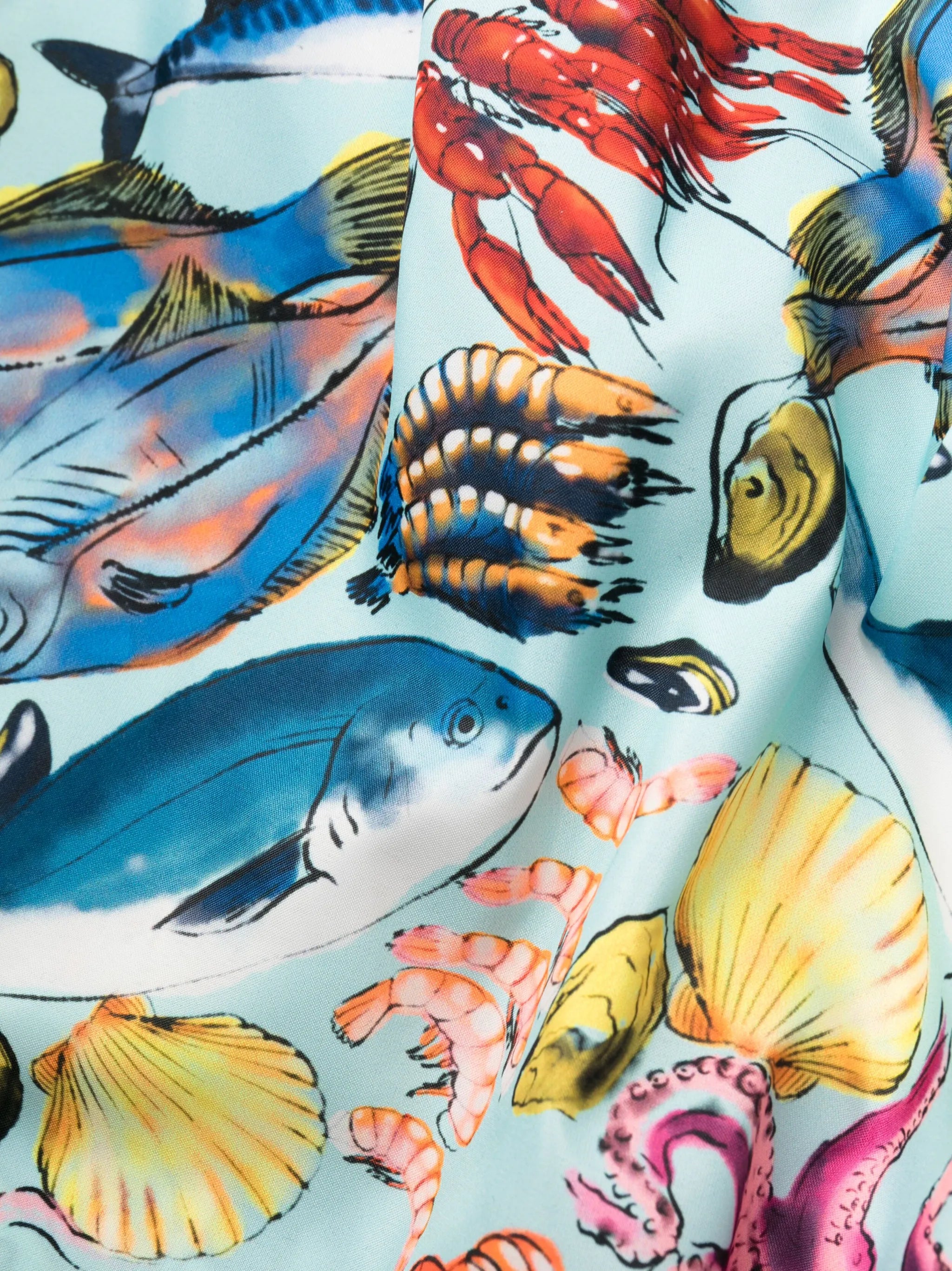 Mahina graphic-print swim shorts