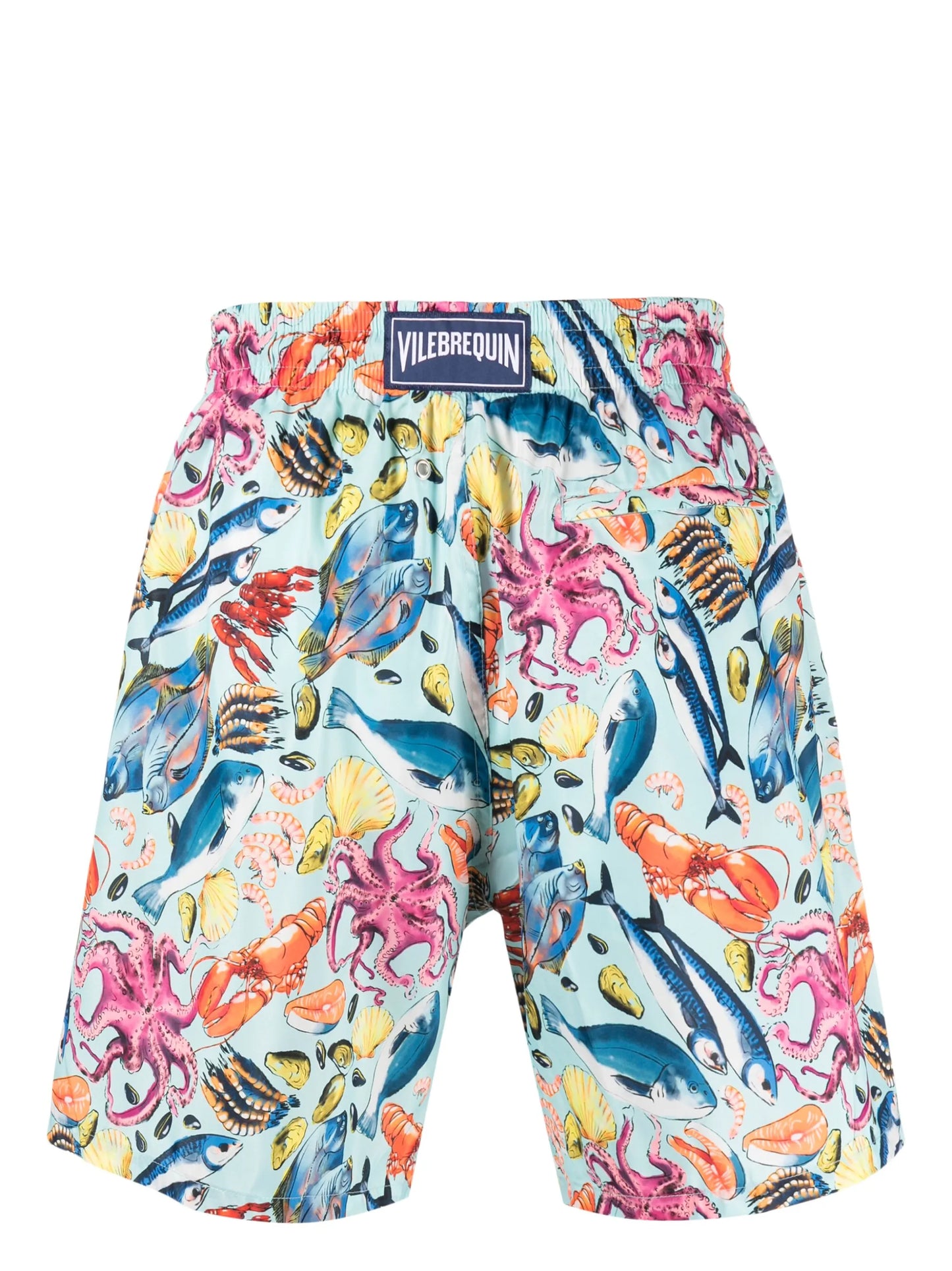 Mahina graphic-print swim shorts