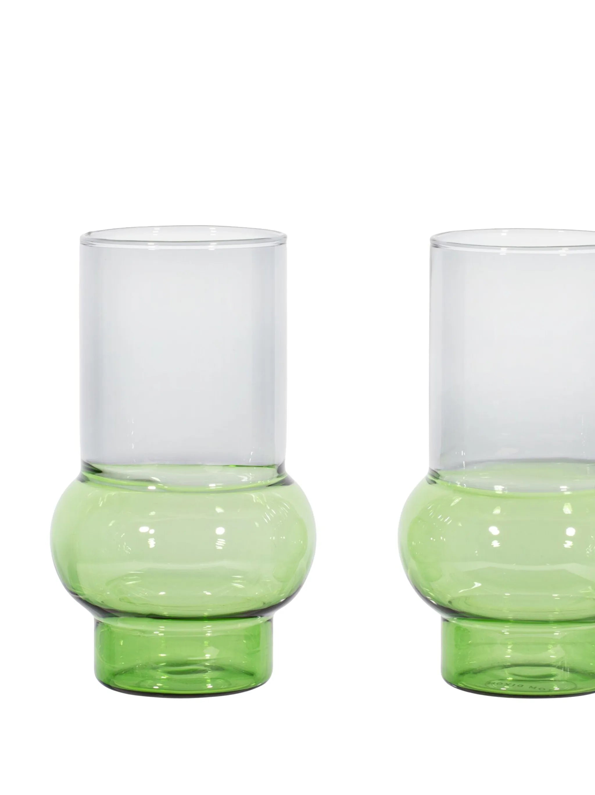 Bump tall glasses (set of two)