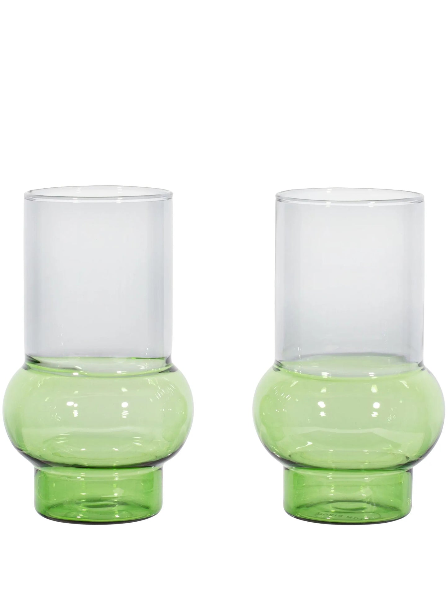 Bump tall glasses (set of two)